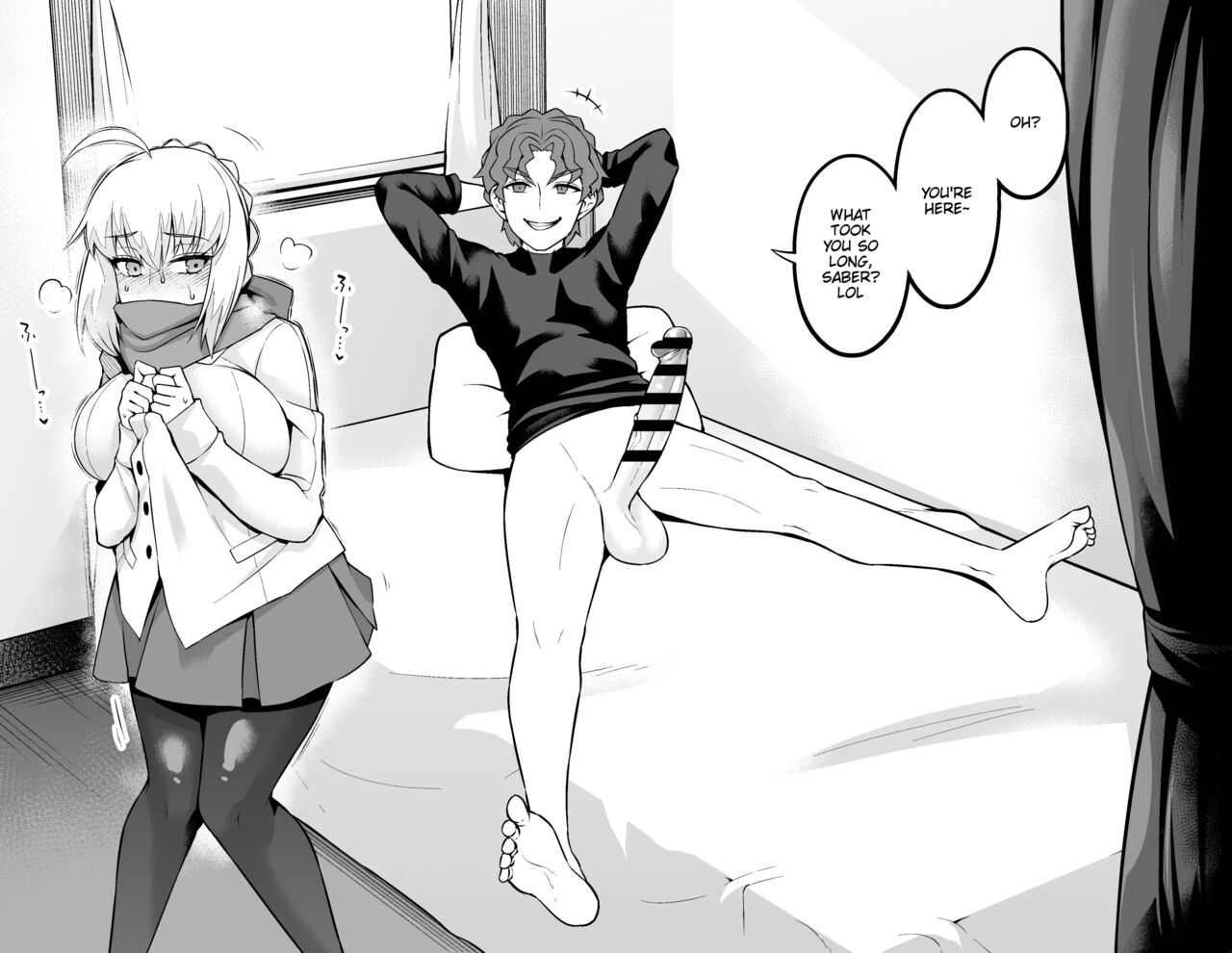 [Ankoman]Saber, Botebara ni...❤ | Saber Now Has A Big Belly❤️(Fate/Stay Night) [English] Page 2