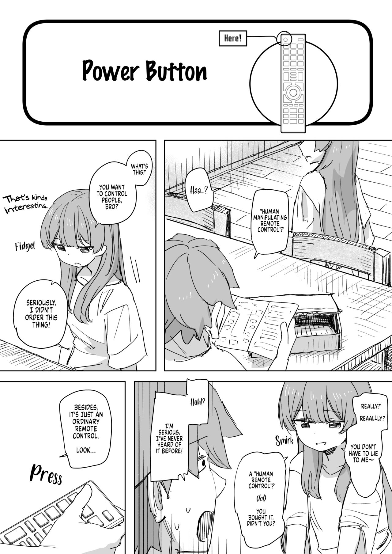 [Kakuninii]Ningen Sousa RemoCon | Human Manipulating Remote Control[English] [Digital] Page 6