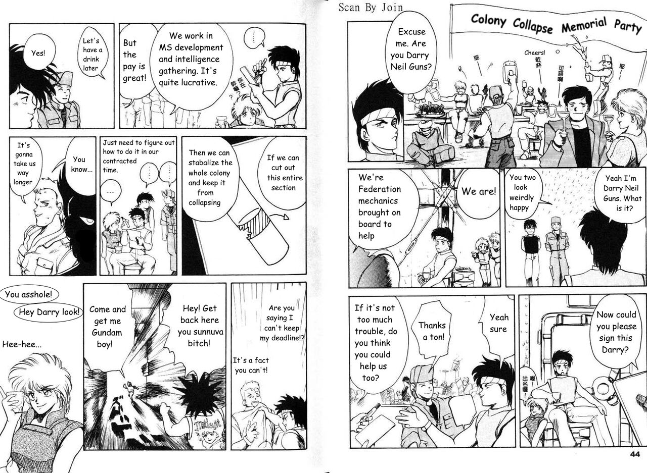 Under The Gundam Double Fake(English Translated) Page 24