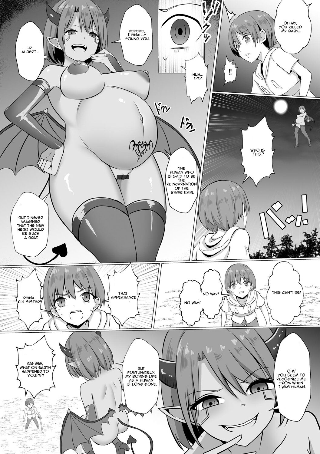 [Bullet]Inma Shouki Reina Ch. 1 | Succubus princess Reina(Jingai Musume Tengoku) [English] Page 10