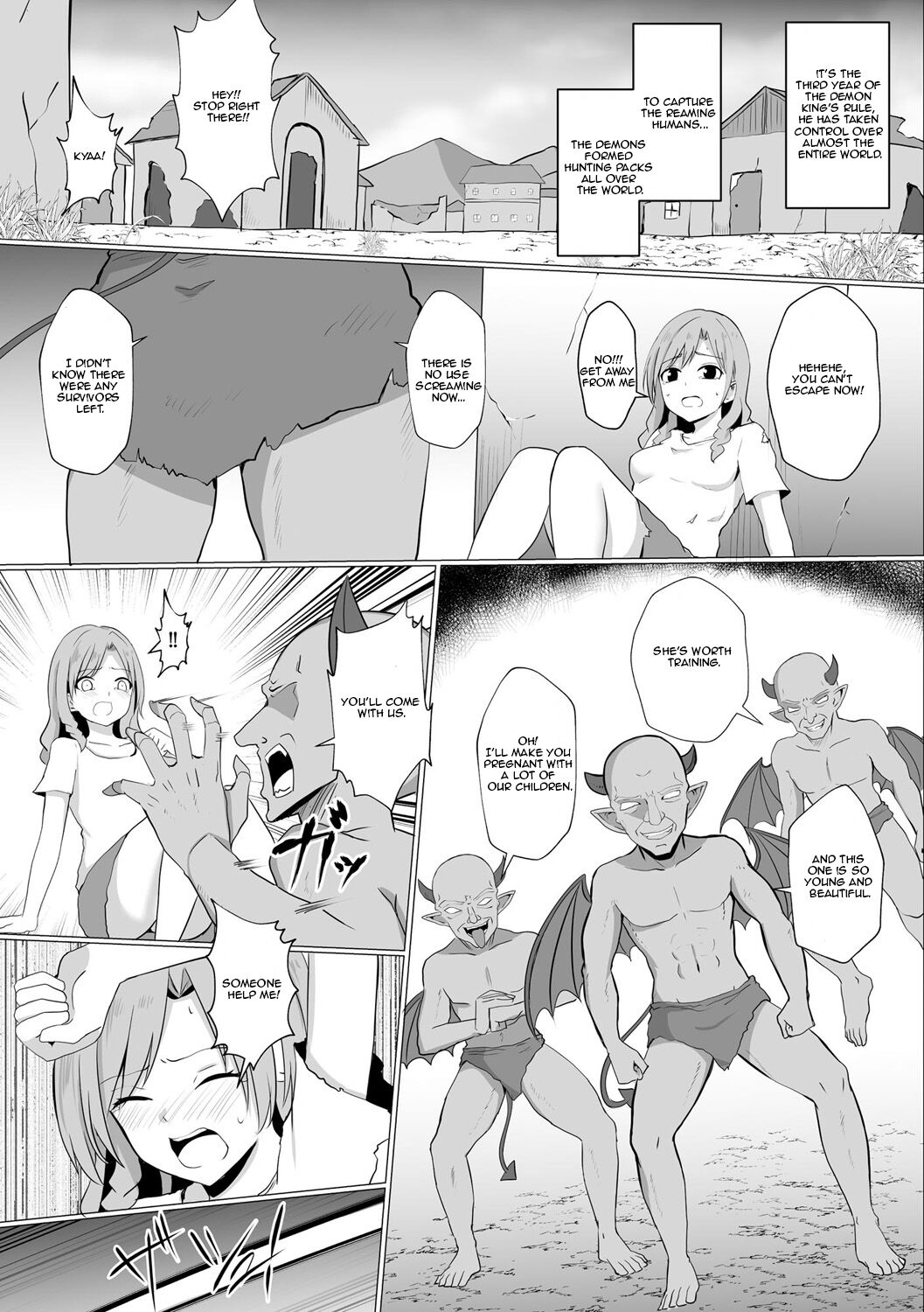 [Bullet]Inma Shouki Reina Ch. 1 | Succubus princess Reina(Jingai Musume Tengoku) [English] Page 4