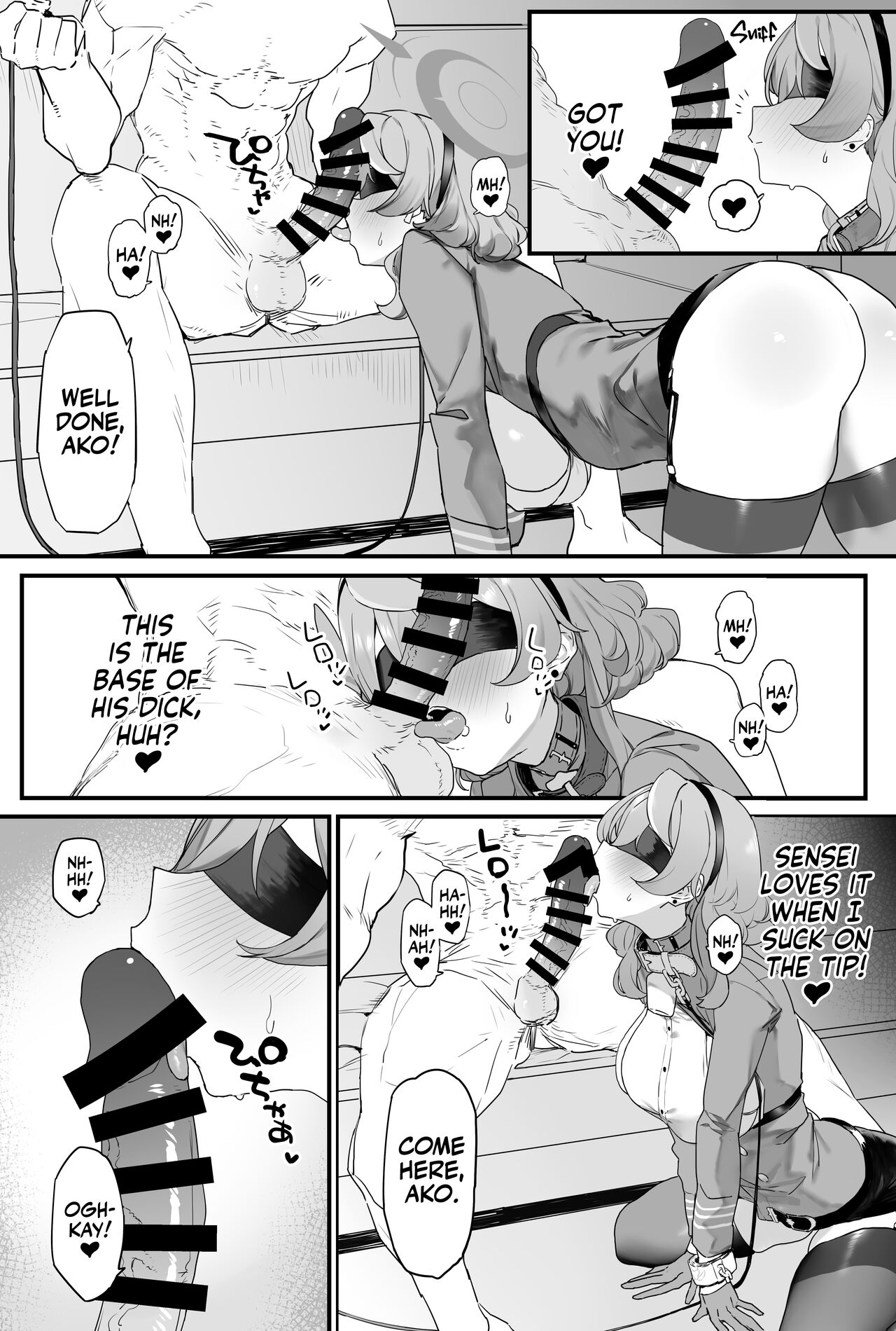 [remora field (remora)]Ako-chan to Ichaicha Suru Hon + C101 Omake Book + Operator Ishou de Ichaicha | Lovey-Dovey Sex With Ako + Extras(Blue Archive) [English] [Team Rabu2] [Digital] Page 9
