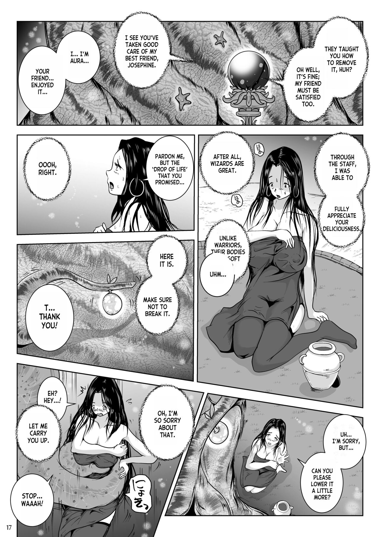[Erotic Fantasy Larvaturs (Takaishi Fuu)]Chikubi Mushi Chirouju to Inochi no Shizuku - The Dungeon of Wise | Nipple Bug The Tree of Knowledge and the Drop of Life[English] [desudesu] [Digital] Page 17