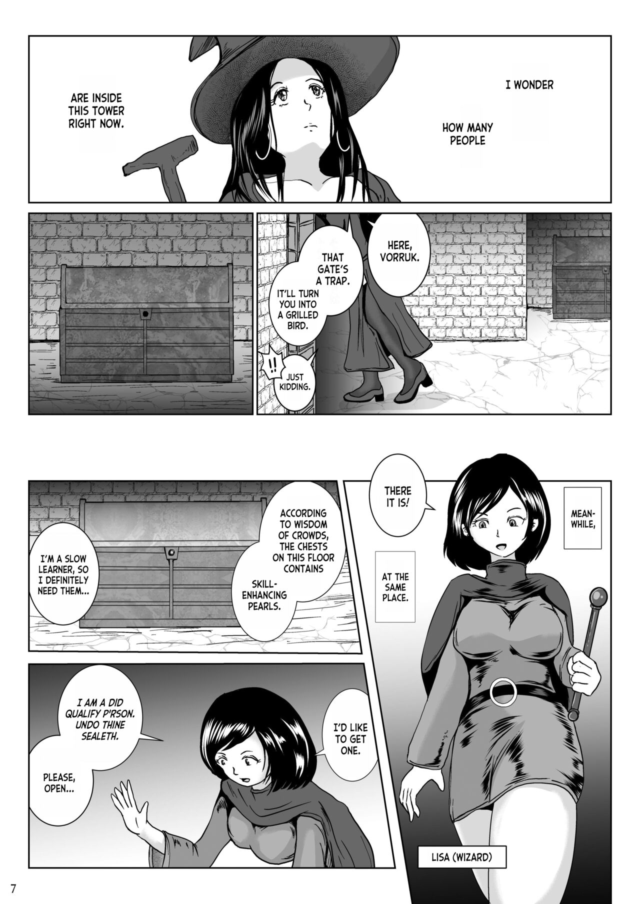 [Lavata Koubou (Takaishi Fuu)]Samayoeru Tou no MarunoMimic[English] [desudesu] [Digital] Page 7