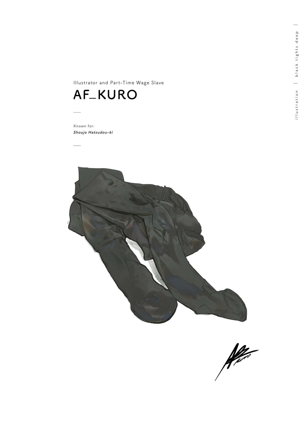 [Read, Miscellaneous]Kuro Tights DEEP black tights art book_20241021 Page 23