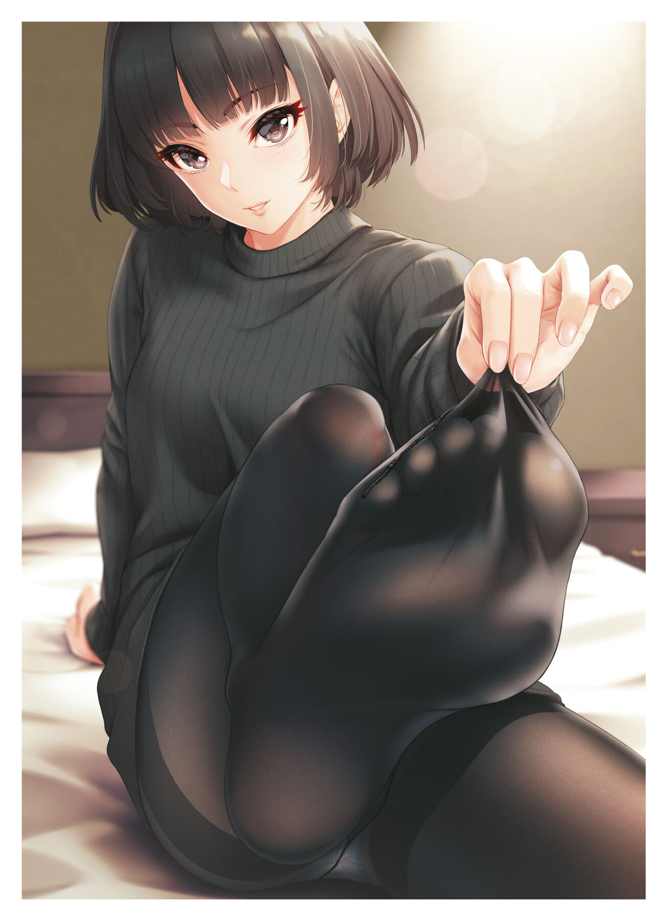 [Read, Miscellaneous]Kuro Tights DEEP black tights art book_20241021 Page 28
