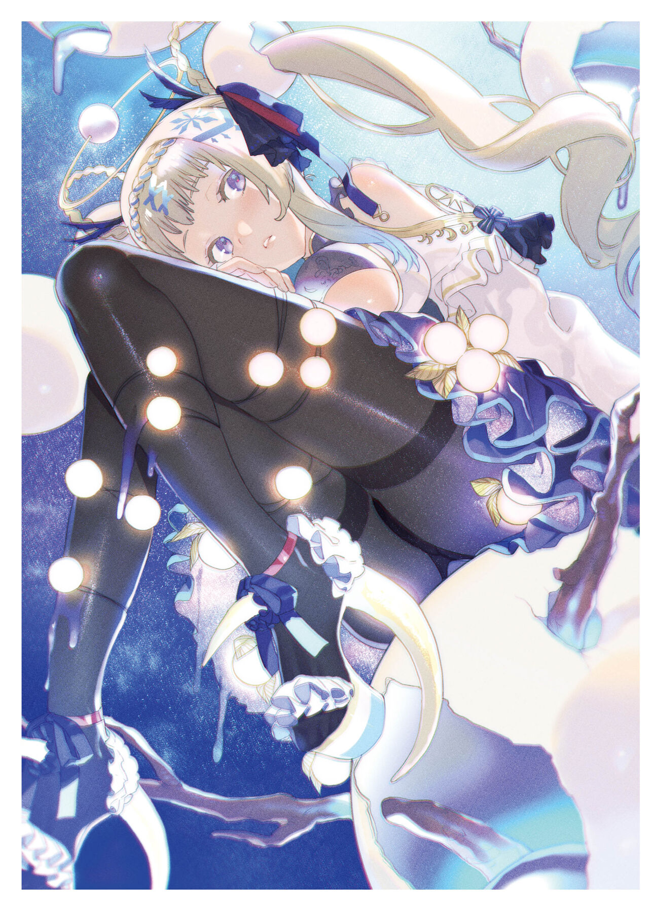 [Read, Miscellaneous]Kuro Tights DEEP black tights art book_20241021 Page 38