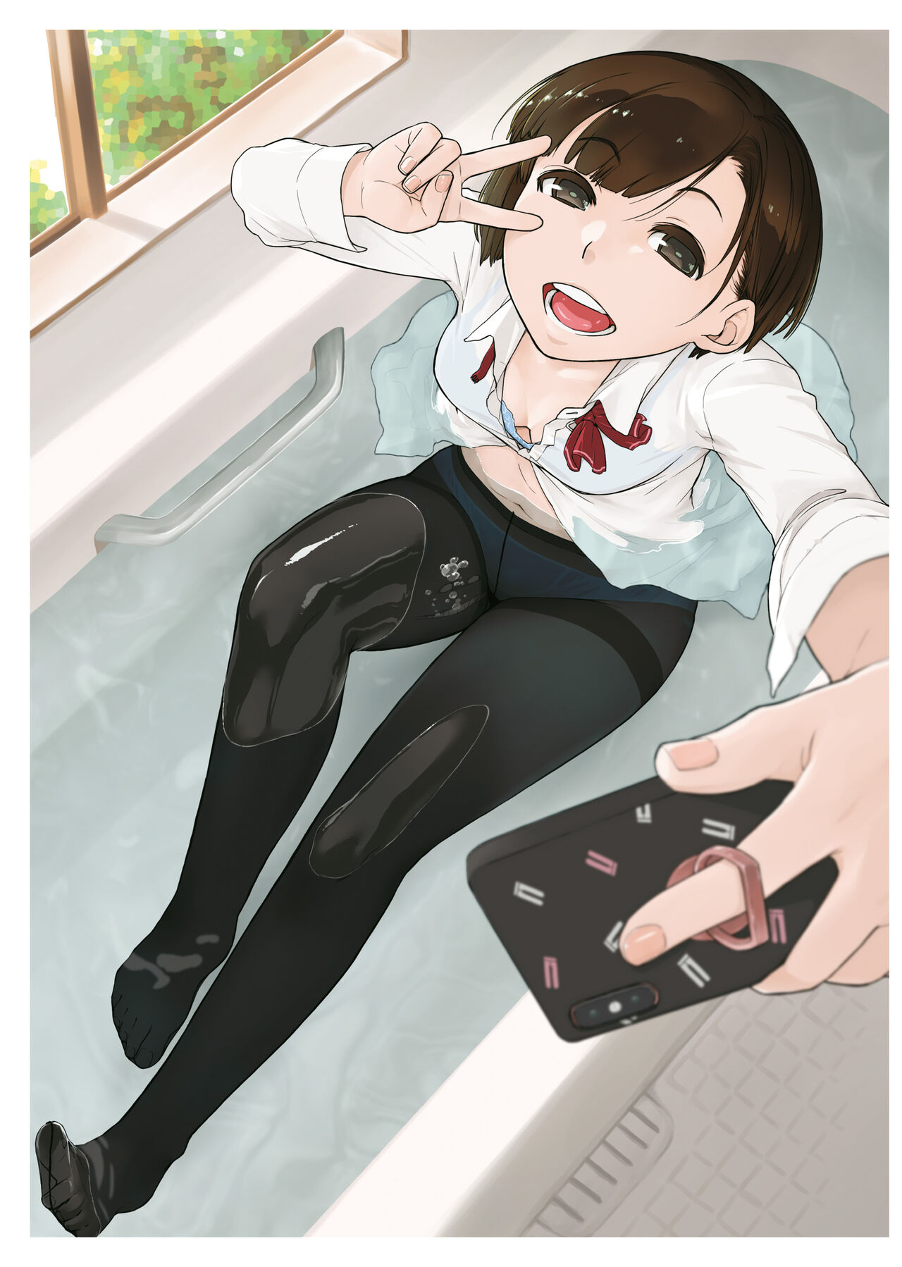 [Read, Miscellaneous]Kuro Tights DEEP black tights art book_20241021 Page 46
