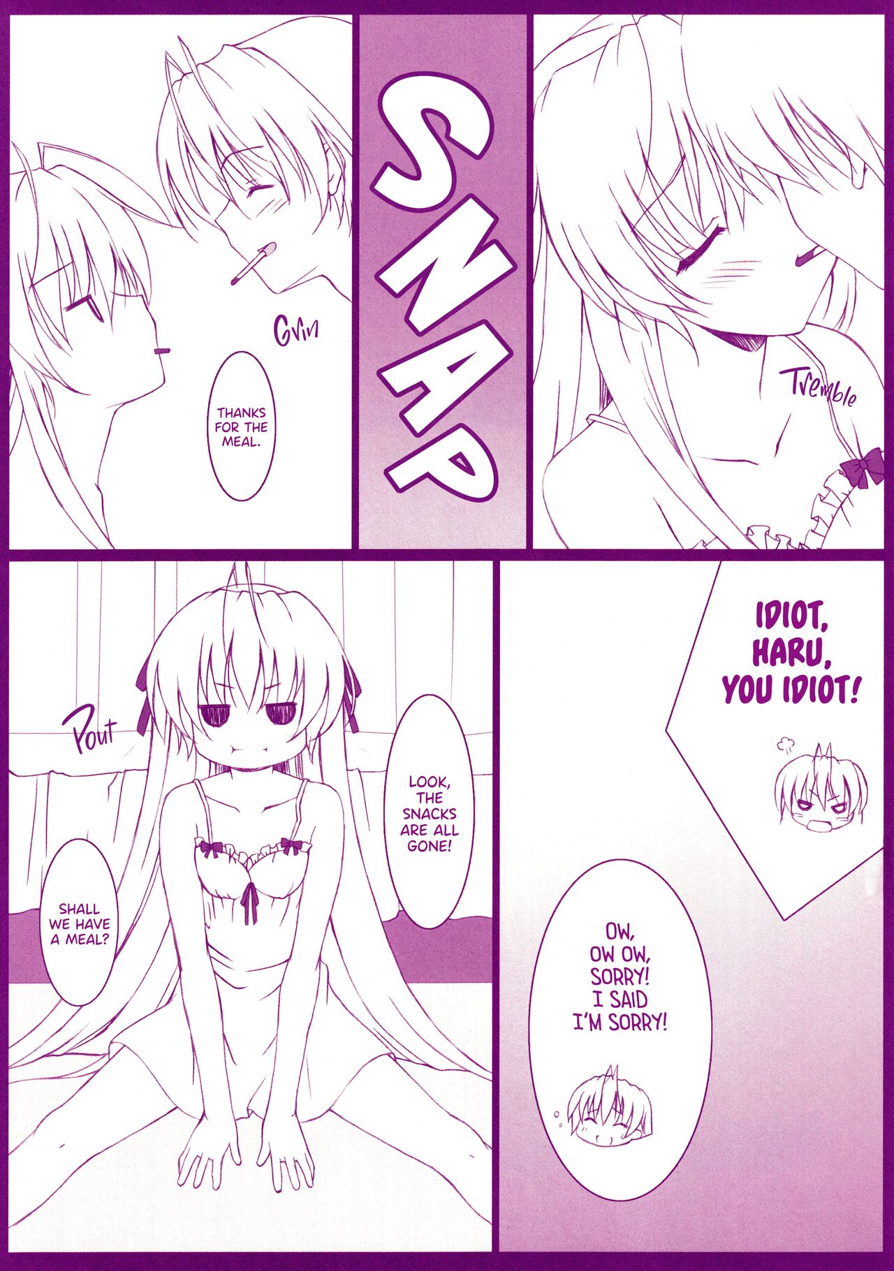 (SC50) [THE FLYERS (Naruse Mamoru)]Sorabon(Yosuga no Sora) [English] [TRJR] Page 6