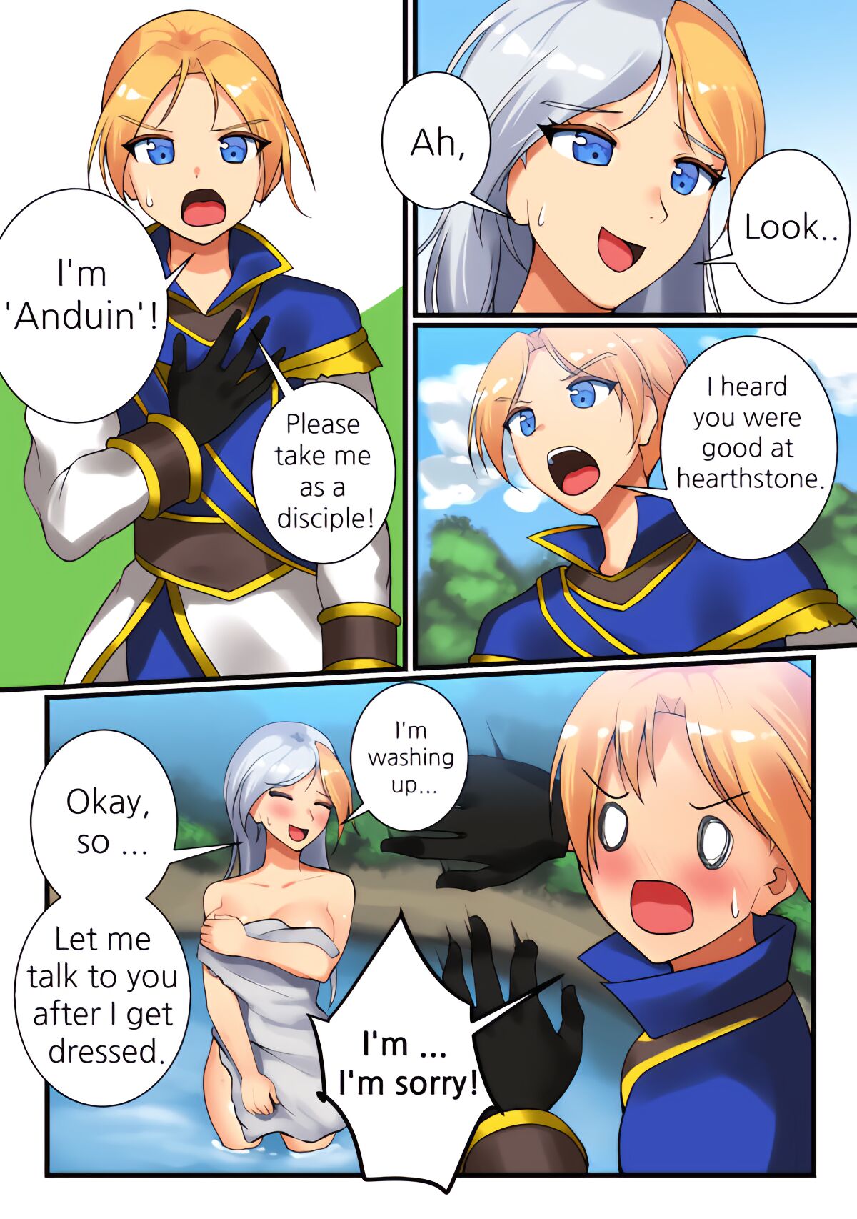 [hsd]With Teacher Jaina?(Hearthstone) Page 1