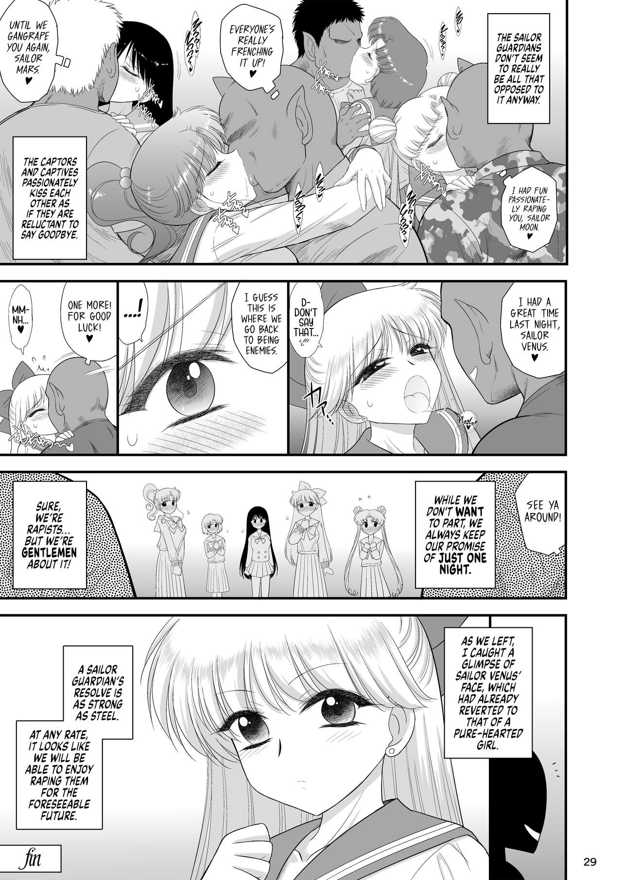 [Black Dog (Kuroinu Juu)]Konya dake Mesu ni Narimasu - Just for Tonight, I’ll Be Your Bitch(Bishoujo Senshi Sailor Moon) [English] [head empty] [Digital] Page 29