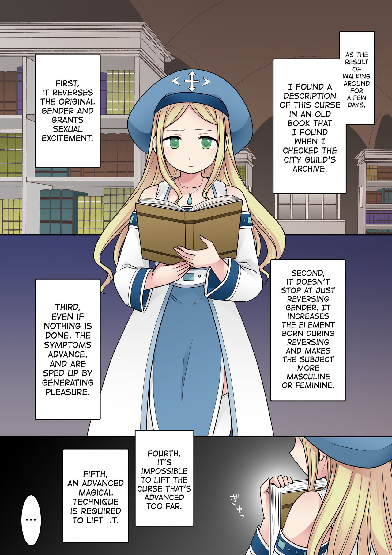 [Nano Trans (Nano, Kuratsuka Riko)]Tenkan no Noroi | Sex Change Curse[English] [biribiri] Page 13