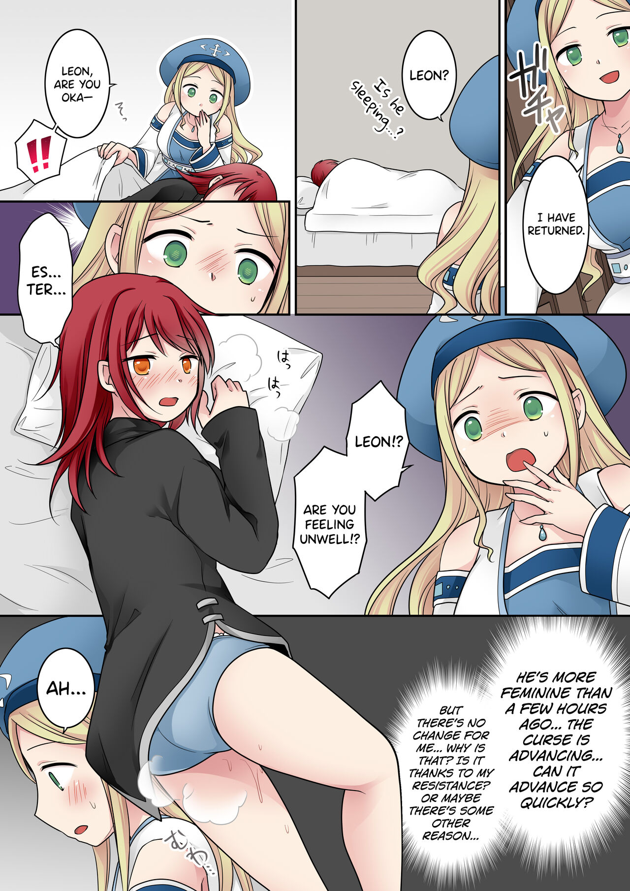 [Nano Trans (Nano, Kuratsuka Riko)]Tenkan no Noroi | Sex Change Curse[English] [biribiri] Page 9