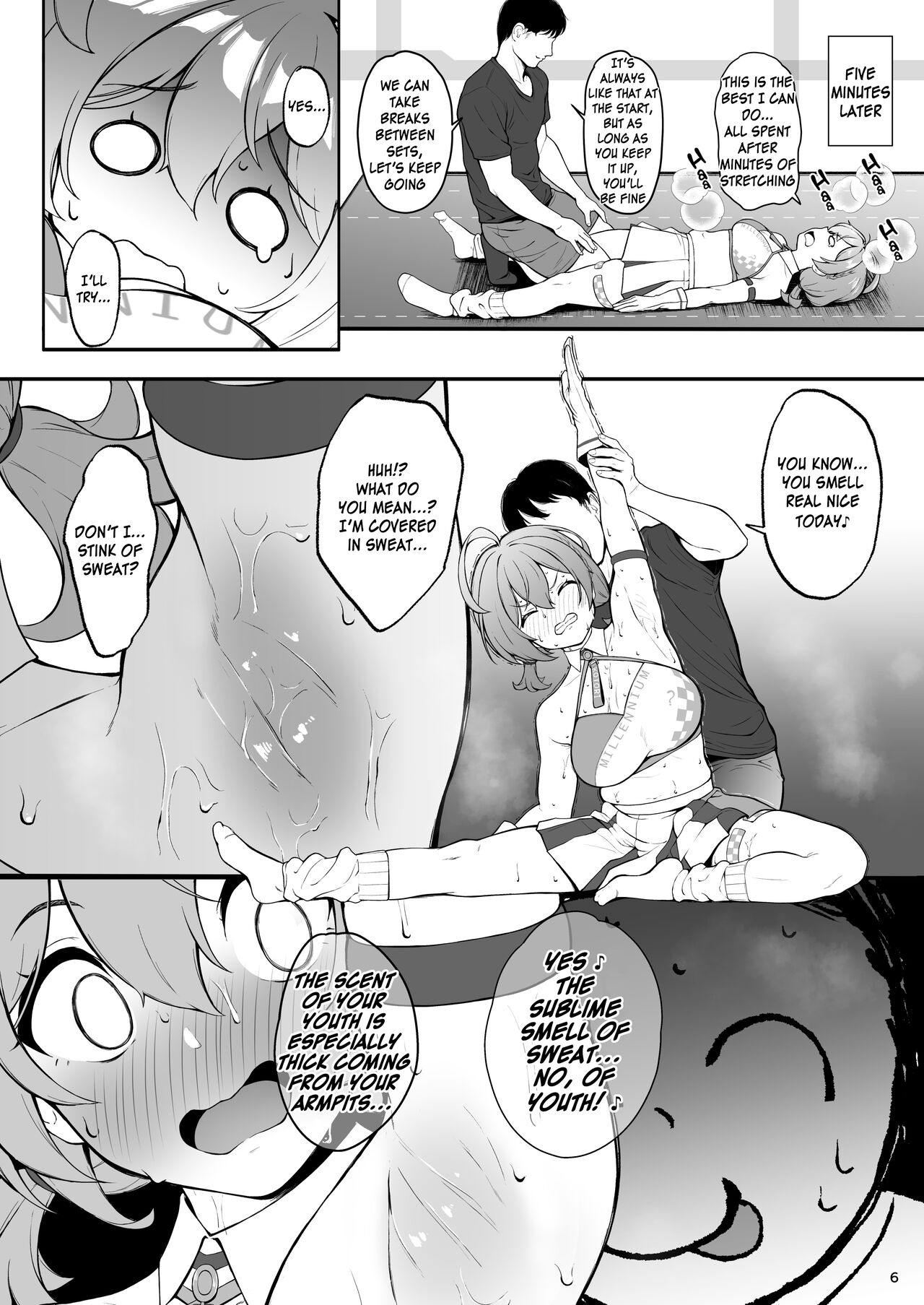 [Count2.4 (Nishi)]Setsumei Nante Dekimasen!!(Blue Archive) [English] [SDF] [Digital] Page 6