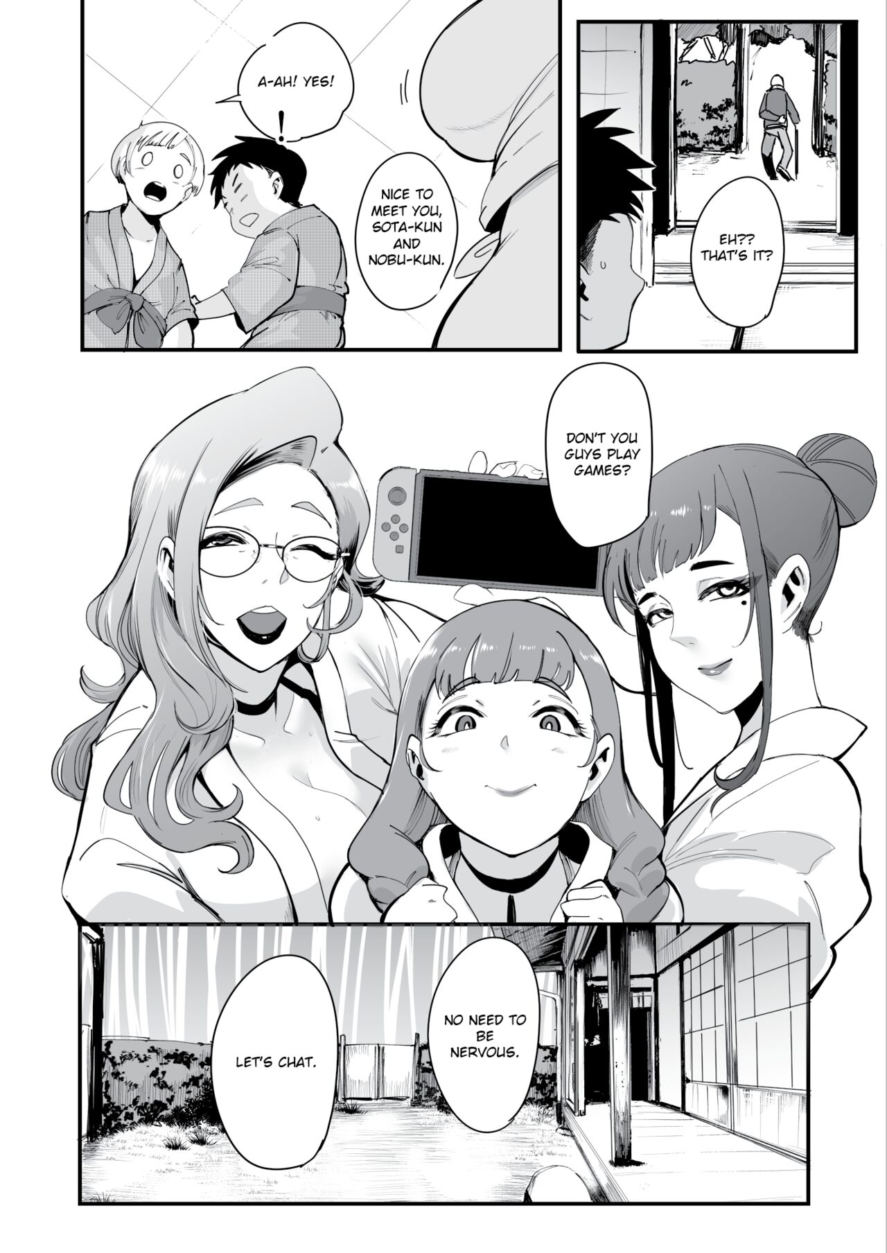 [SOUND MILK (Otochichi)]Himebukuro-Sama | At the Village's Mysterious Festival, We Were Turned Into Ejaculation Dolls Just To Impregnate the Onee-sans(FULL ENGLISH + BONUS) Page 10