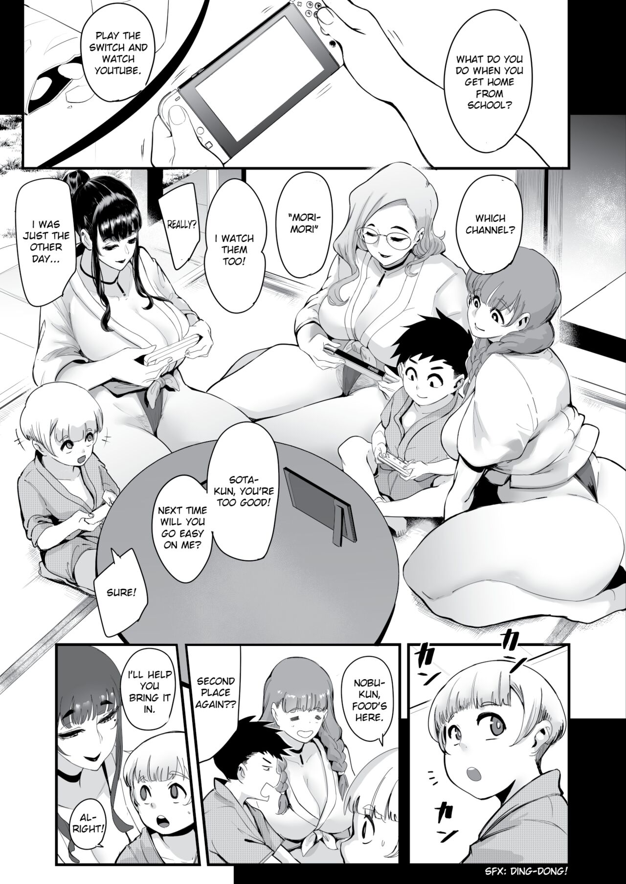 [SOUND MILK (Otochichi)]Himebukuro-Sama | At the Village's Mysterious Festival, We Were Turned Into Ejaculation Dolls Just To Impregnate the Onee-sans(FULL ENGLISH + BONUS) Page 11