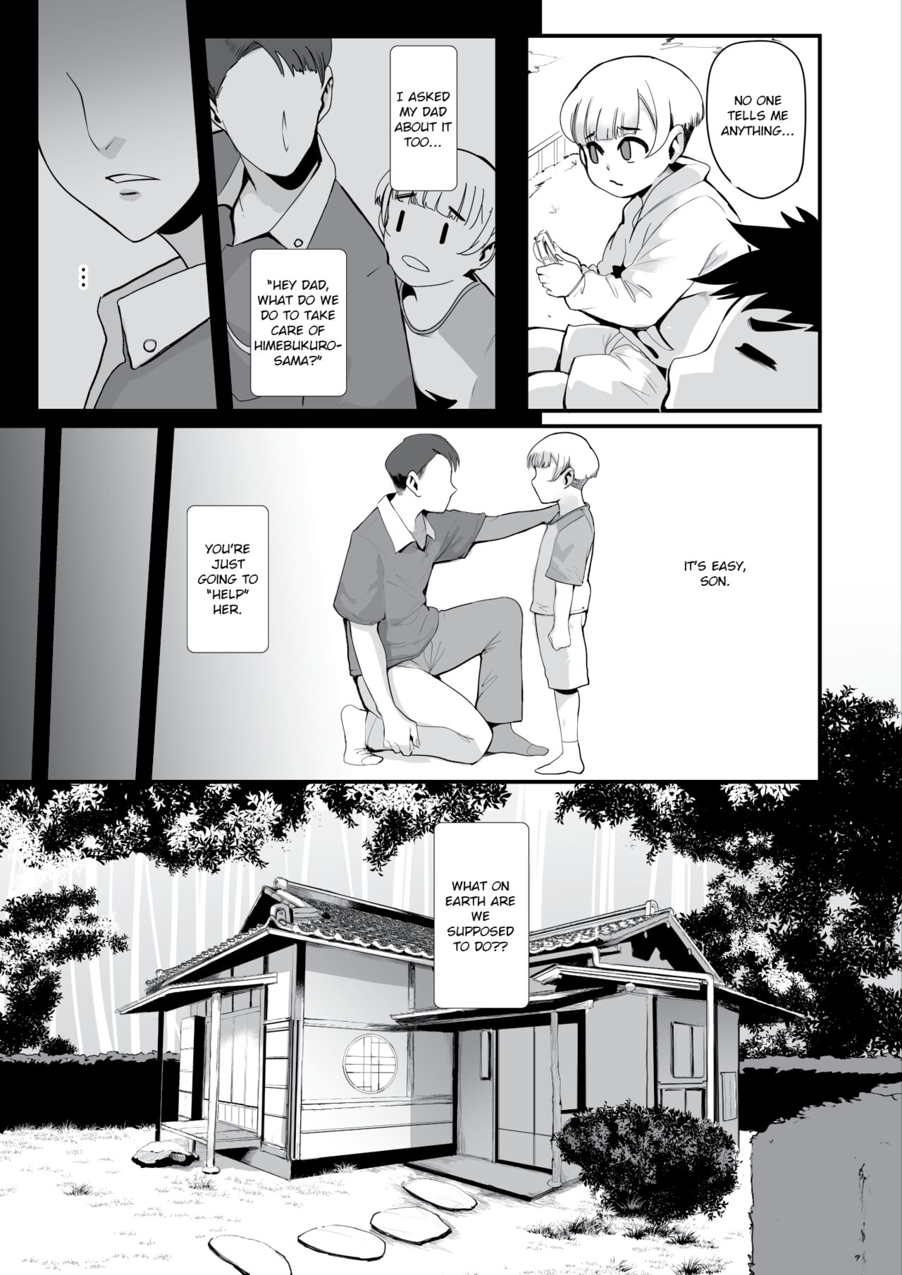 [SOUND MILK (Otochichi)]Himebukuro-Sama | At the Village's Mysterious Festival, We Were Turned Into Ejaculation Dolls Just To Impregnate the Onee-sans(FULL ENGLISH + BONUS) Page 5