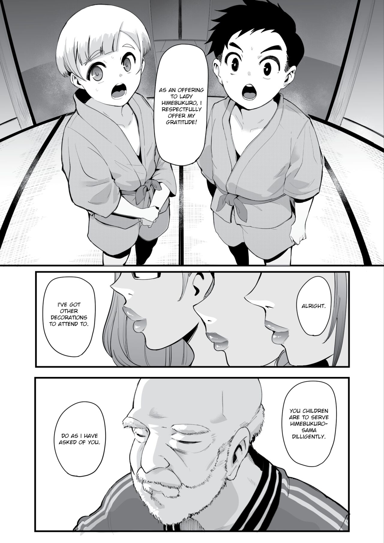 [SOUND MILK (Otochichi)]Himebukuro-Sama | At the Village's Mysterious Festival, We Were Turned Into Ejaculation Dolls Just To Impregnate the Onee-sans(FULL ENGLISH + BONUS) Page 9