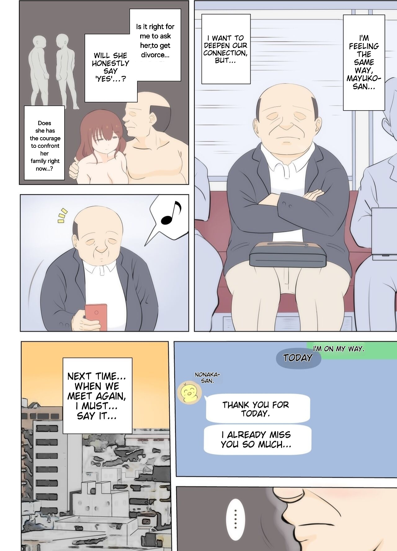 [South Otaya (Idogaya Hiroaki)]Haha no Hatsukoi wa Oji-san desu. 2 | Mom and Uncle's Affair, Chapter Two[English] Page 32
