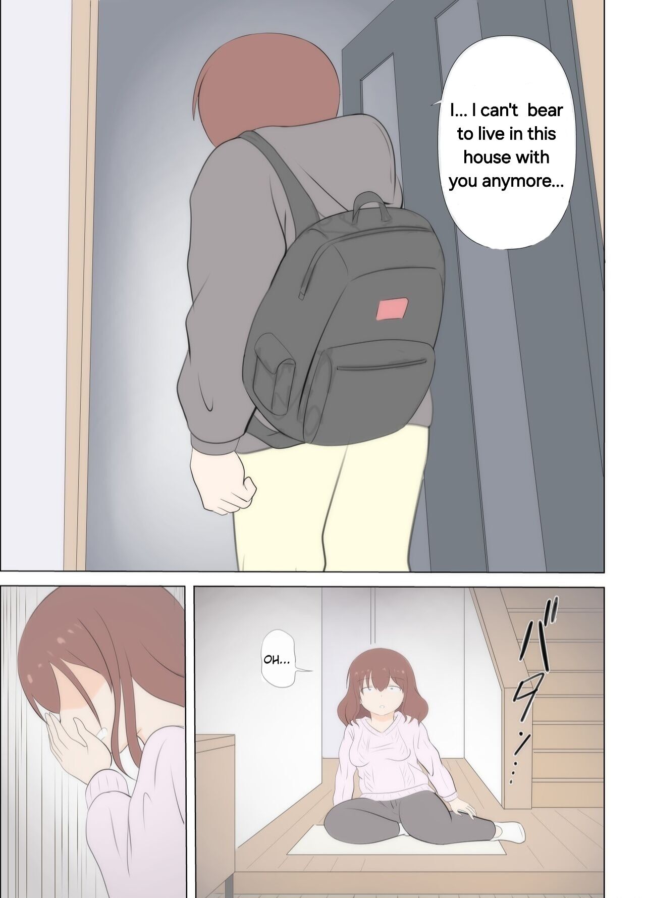 [South Otaya (Idogaya Hiroaki)]Haha no Hatsukoi wa Oji-san desu. 2 | Mom and Uncle's Affair, Chapter Two[English] Page 37