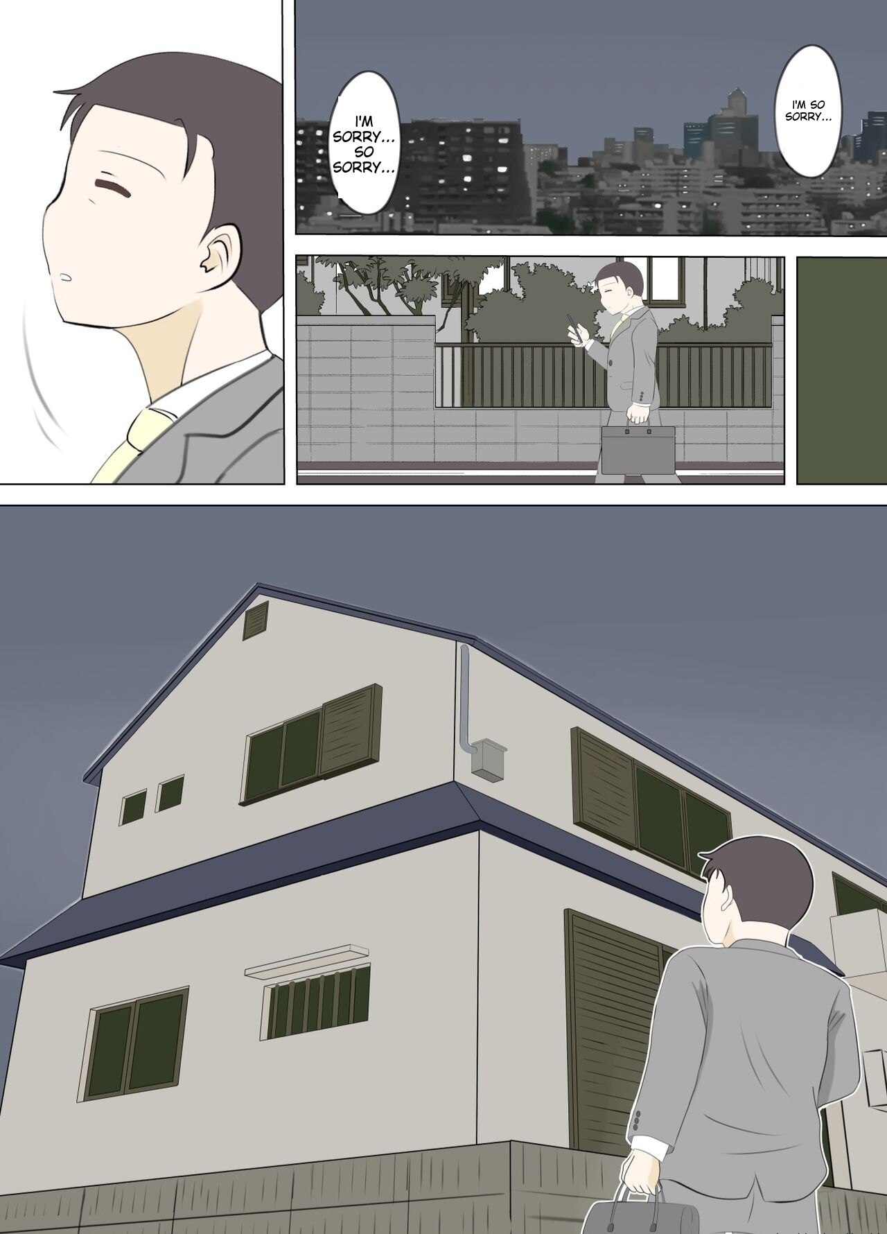 [South Otaya (Idogaya Hiroaki)]Haha no Hatsukoi wa Oji-san desu. 2 | Mom and Uncle's Affair, Chapter Two[English] Page 38