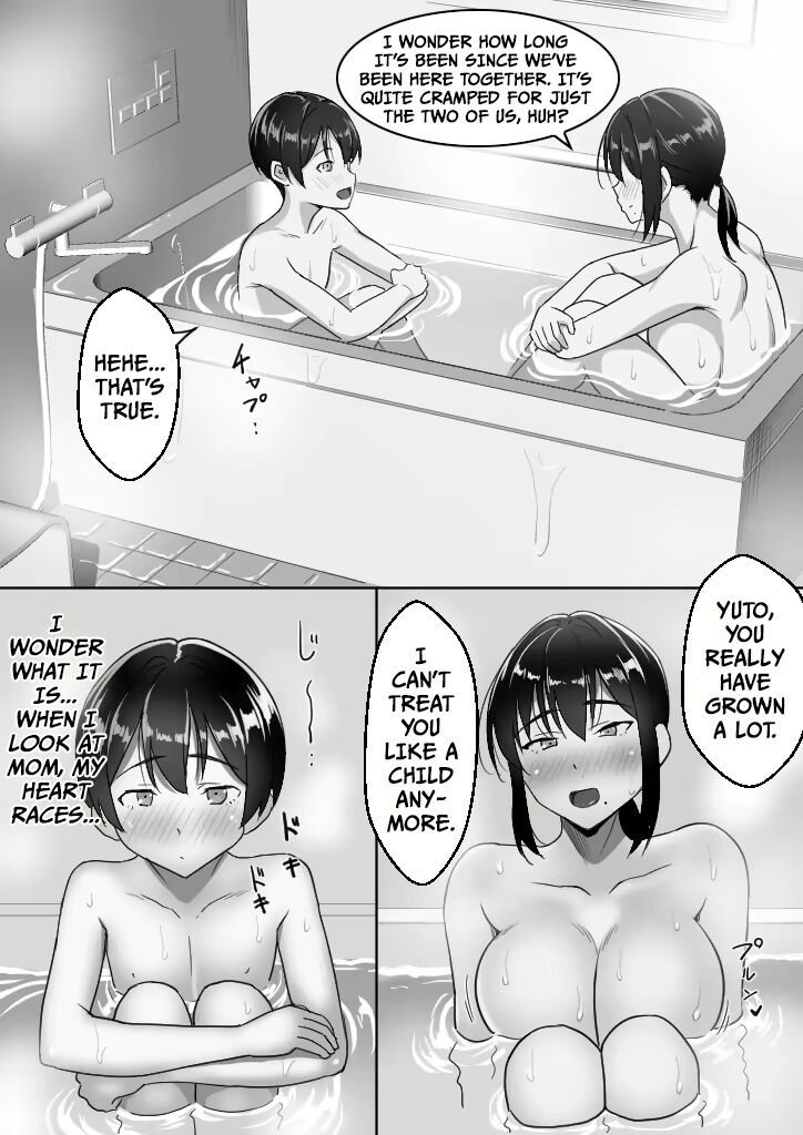 [Hot Mikan (Kishimen)]Binbou Gurashi na Boshi Katei no Oyako Koubi wa Kimochi Ii. | Mother & Son Bonding in a Poor Single-Parent Household Feels Good[English] [PPanGames] Page 10