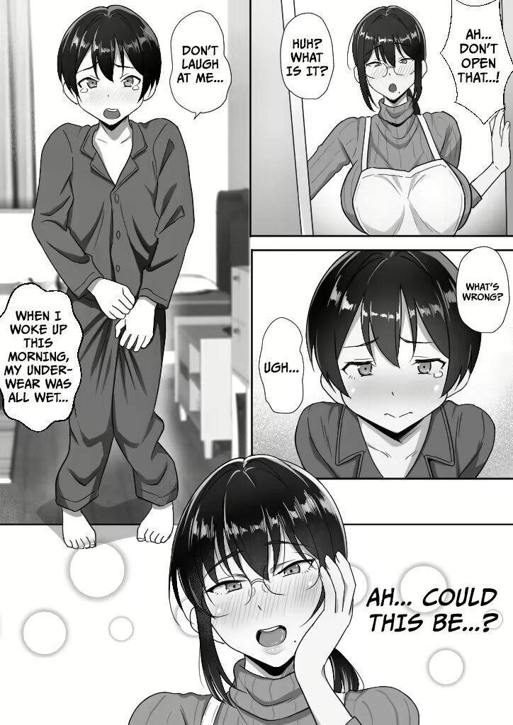 [Hot Mikan (Kishimen)]Binbou Gurashi na Boshi Katei no Oyako Koubi wa Kimochi Ii. | Mother & Son Bonding in a Poor Single-Parent Household Feels Good[English] [PPanGames] Page 4