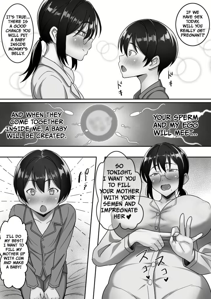 [Hot Mikan (Kishimen)]Binbou Gurashi na Boshi Katei no Oyako Koubi wa Kimochi Ii. | Mother & Son Bonding in a Poor Single-Parent Household Feels Good[English] [PPanGames] Page 50