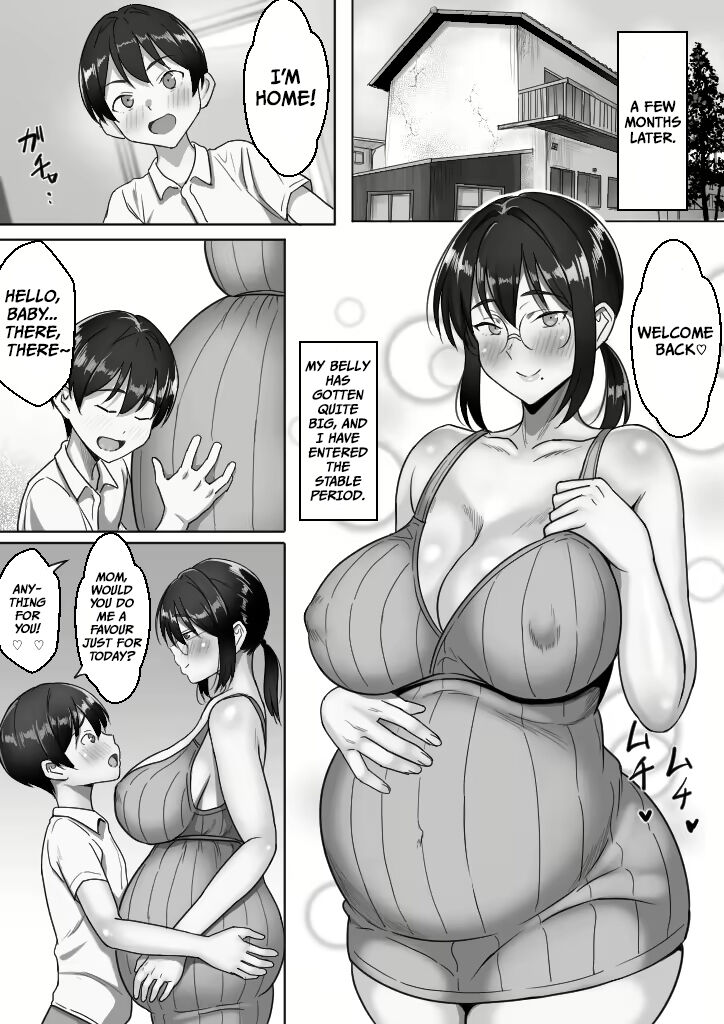 [Hot Mikan (Kishimen)]Binbou Gurashi na Boshi Katei no Oyako Koubi wa Kimochi Ii. | Mother & Son Bonding in a Poor Single-Parent Household Feels Good[English] [PPanGames] Page 64