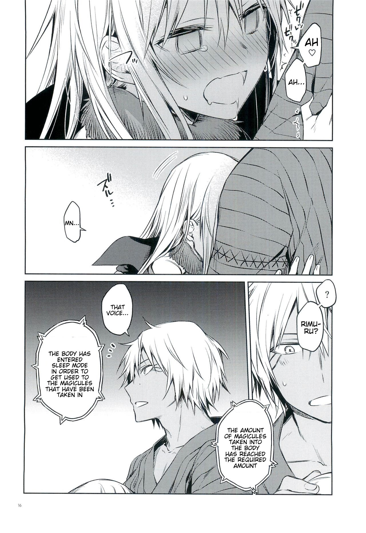 (to infinity) [Kuusou Kyuuka (Mikoto Kei)]Tokunou! Boufuu Maso | Especially Dense Tempest Magicules!(Tensei Shitara Slime datta Ken) [English] [Keksz] [Decensored] Page 15