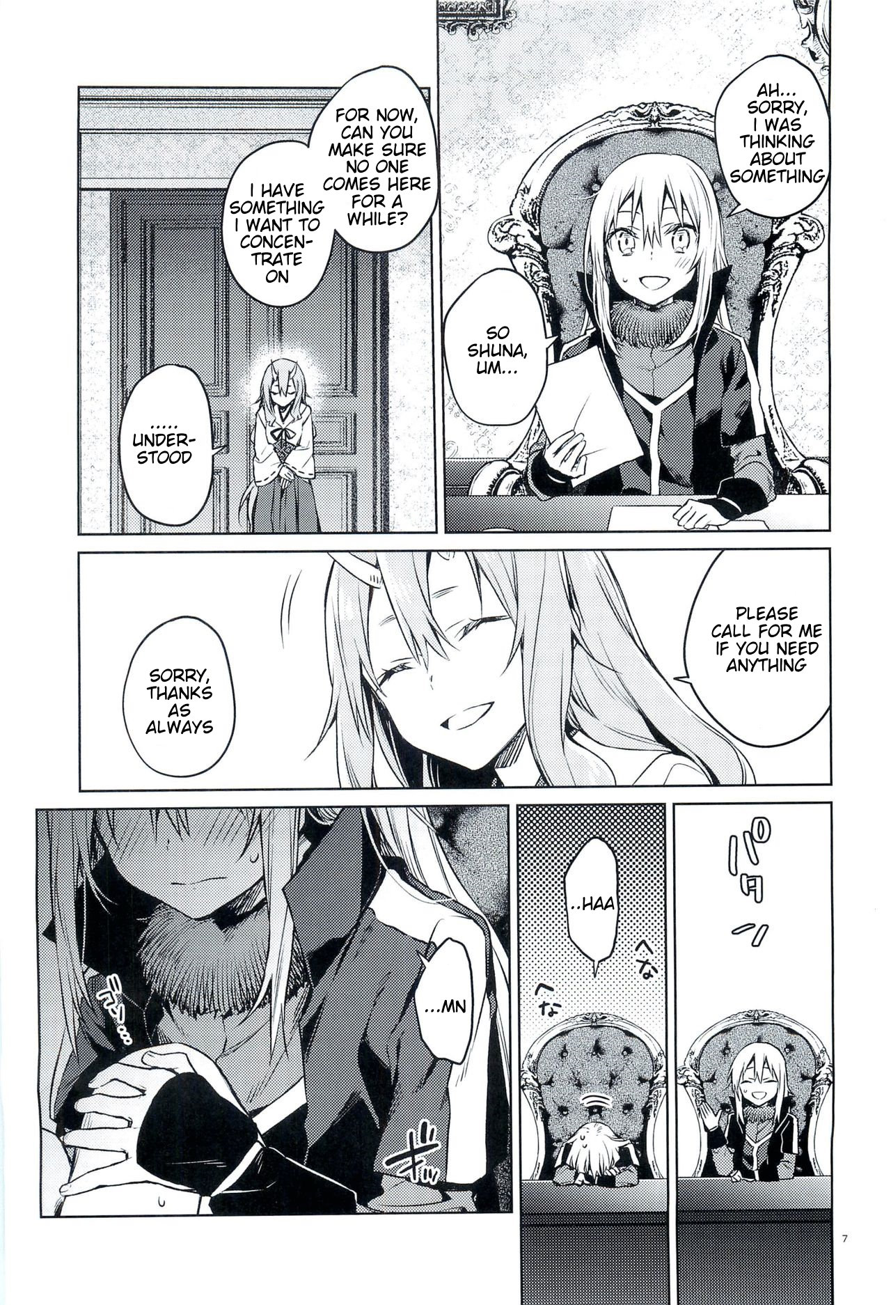 (to infinity) [Kuusou Kyuuka (Mikoto Kei)]Tokunou! Boufuu Maso | Especially Dense Tempest Magicules!(Tensei Shitara Slime datta Ken) [English] [Keksz] [Decensored] Page 6