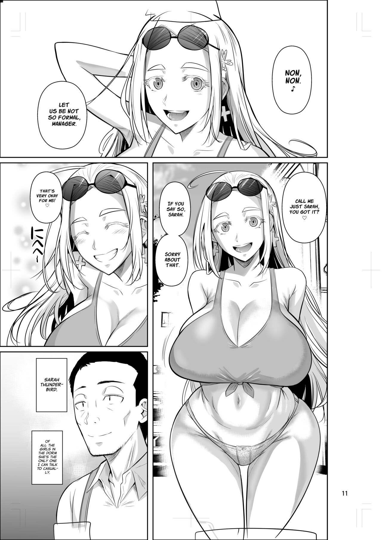 [Shoot The Moon (Fuetakishi)]Ryuugakuseiryou no Oshigoto | Lands a Job at a Foreign Student Dorm[English] [Project Valvrein] [Digital] Page 12