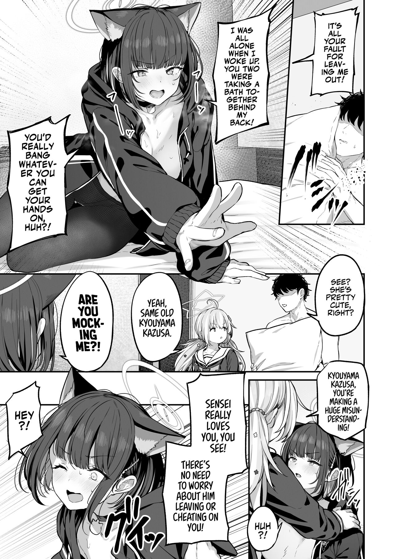[Horumon Curry (Tobimura)]Tokoton Yacchau Kyouyama Kazusa 2 | Kyouyama Kazusa Wants to Bang 2(Blue Archive) [English] [Team Rabu2] [Digital] Page 46