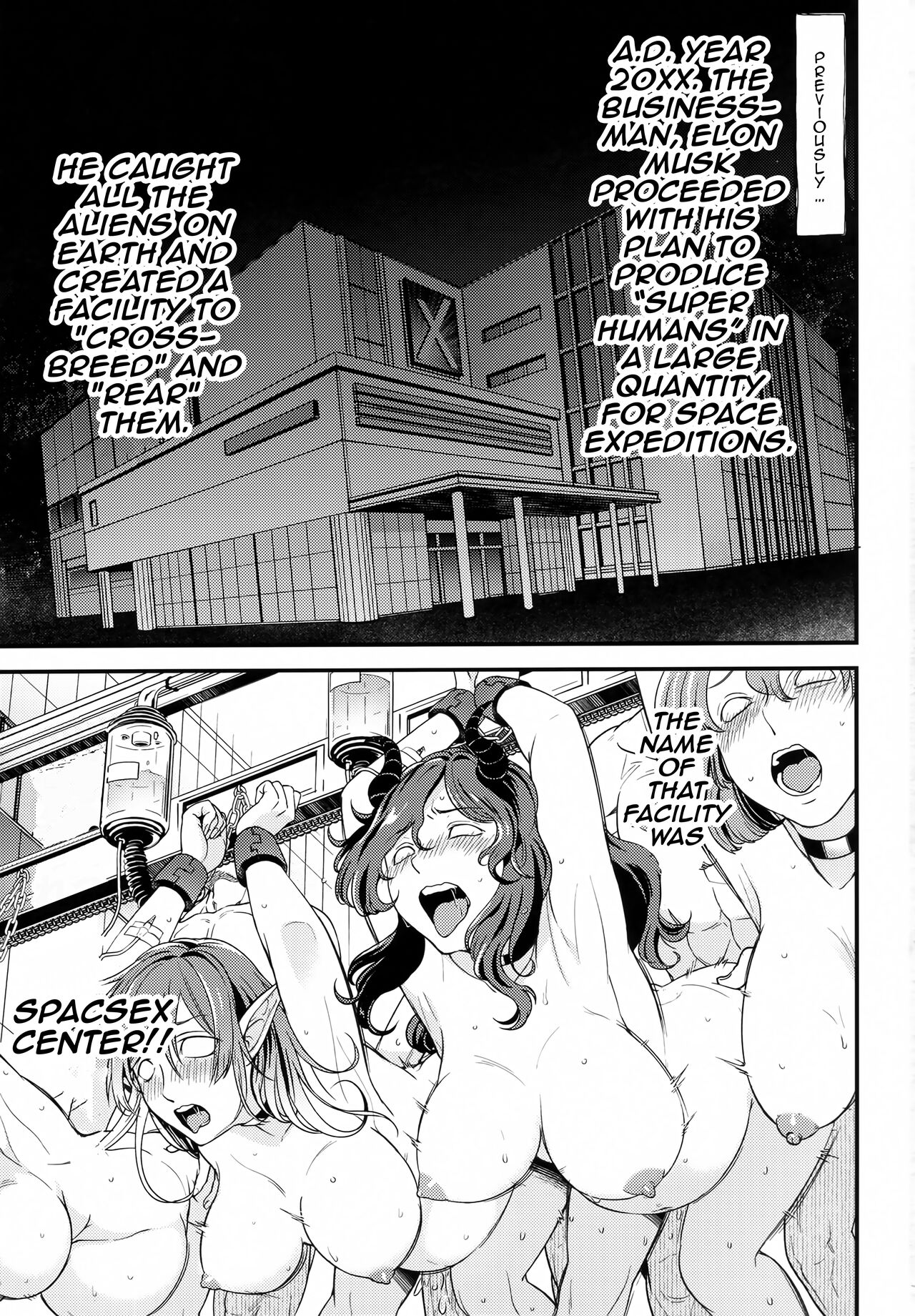 (SC2023 Summer) [HIGH RISK REVOLUTION (Aizawa Hiroshi)]Zetsurin na Yatsura 2 Kaettekita Elon Musk  / Insatiable Bastards 2 - The Return of Elon Musk(Urusei Yatsura) [English] {Doujins.com} Page 2