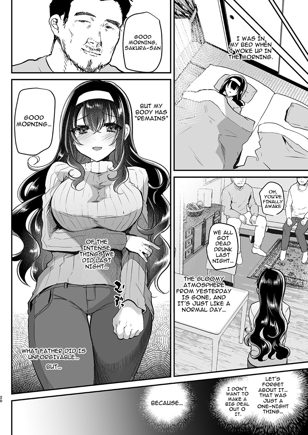 [Shimajiya (Shimaji)]Otto no Ie ~Gifu ni Nerawareta Niizuma Sakura~ |  My Husband's Household - Sakura, The Newlywed Wife Being Targeted By Her Father-In-Law[English] {Doujins.com} [Digital] Page 19