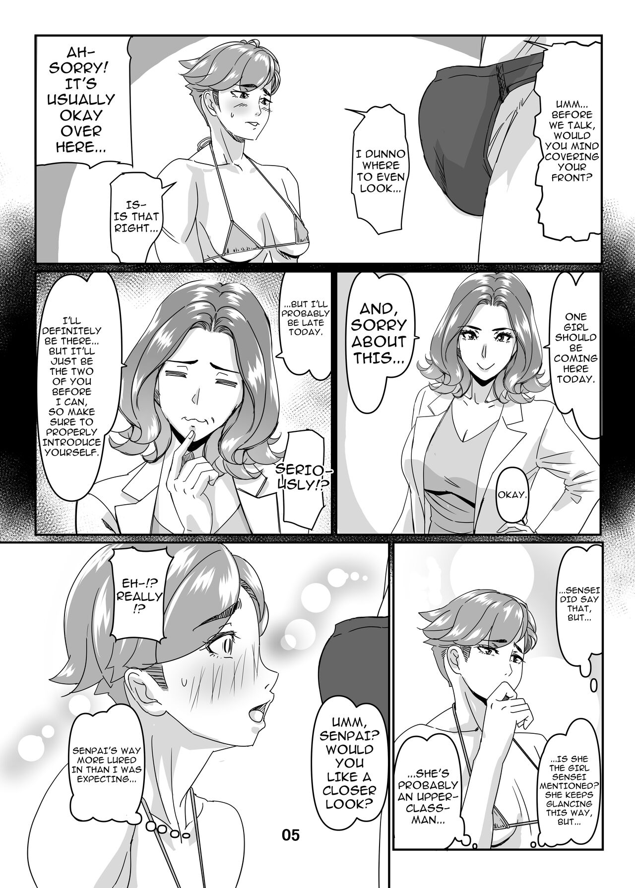 [Hamasei (Tetsukui)]Poolside de Sensei-tachi to Tanoshindemasu 3 | Having Fun With The Teachers By The Poolside 3[English] {Doujins.com} [Digital] Page 5