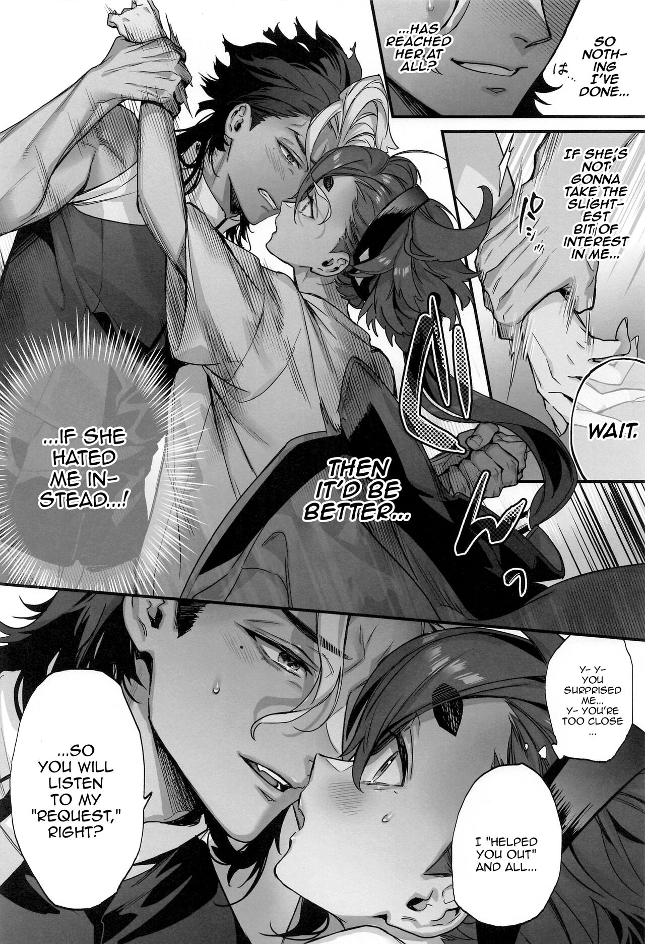 [Junjou Hedgehog (Kaguyuzu)]Mizu ni Nureta Kimi to | Beside You, Soaked In Water(Mobile Suit Gundam: The Witch from Mercury) [English] {Doujins.com} Page 9