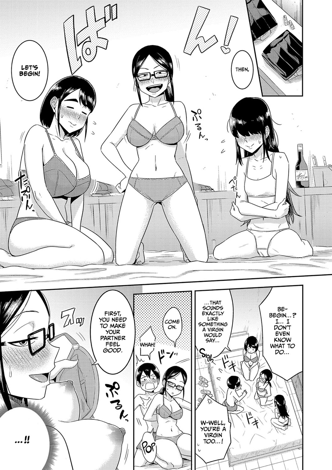 [Makosho]Mujintou de, SEX ni Kyoumi Shinshin na Dosukebe Inkya Joshi-tachi to Harem Life[English] [CulturedCommissions] [Decensored] [Digital] Page 182