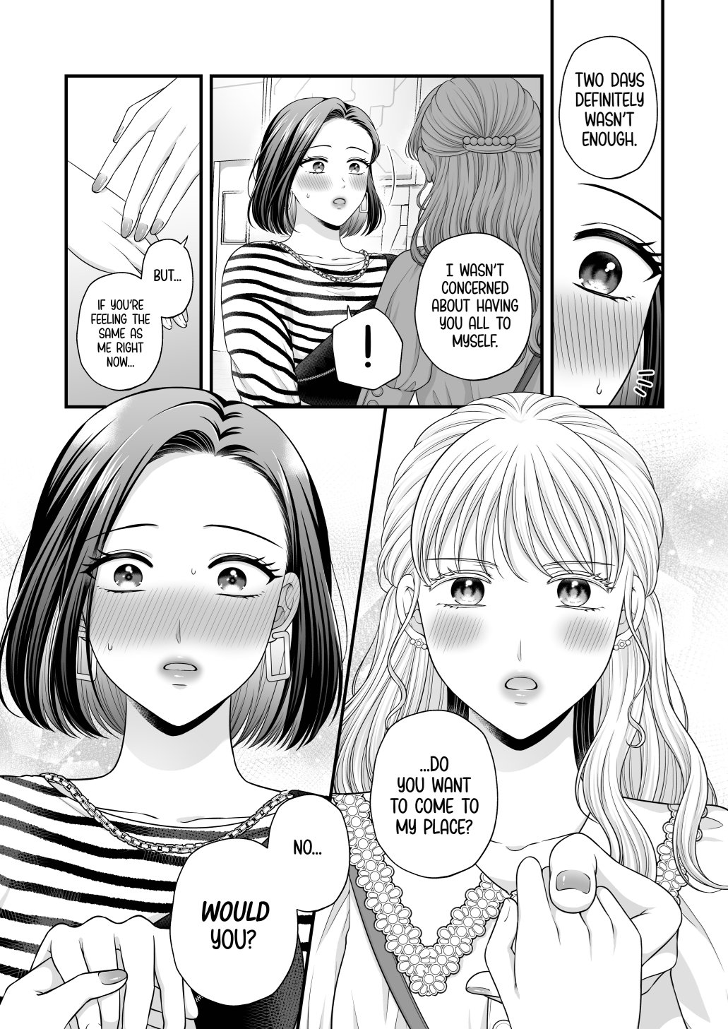 [Tabehoudai (Namaniku)]Aishite Ii no wa, Karada dake 7 | Love Only The Body 7[English] [YURI HUB PLUS]  [Digital] Page 37