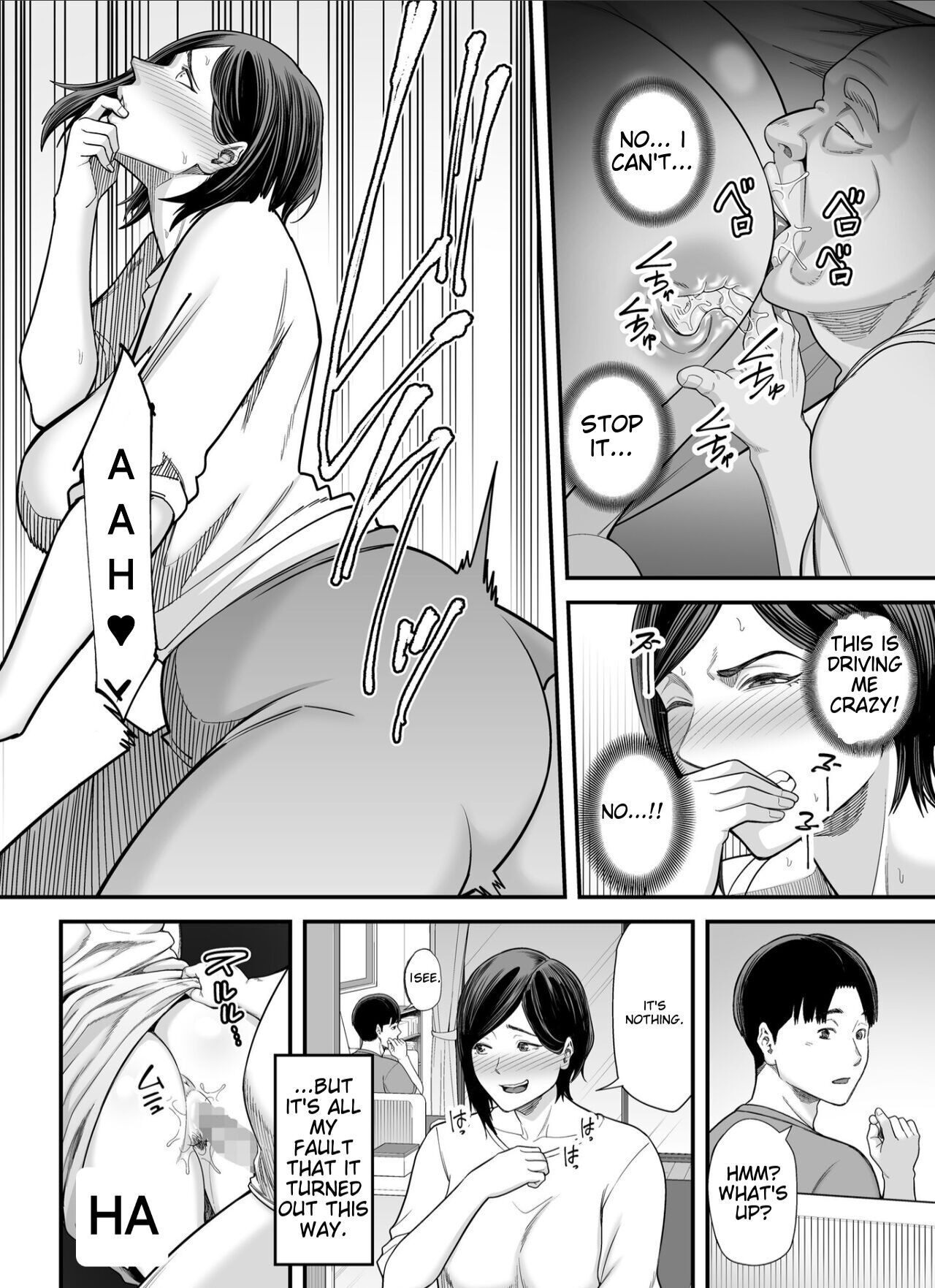 [Ura Meshiya (Maccha Neji)]Otou-san no Onna ni Natta Hi | The day I became my father-in-law's woman.[English] [Alyssaqueen] Page 43