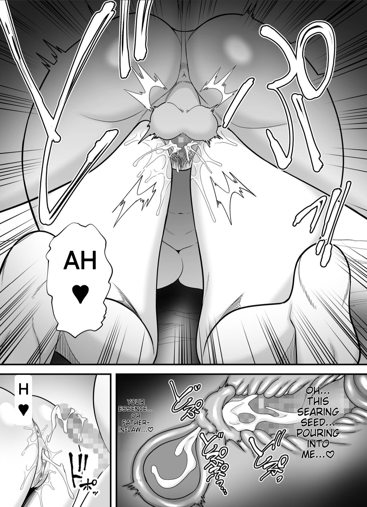 [Ura Meshiya (Maccha Neji)]Otou-san no Onna ni Natta Hi | The day I became my father-in-law's woman.[English] [Alyssaqueen] Page 66