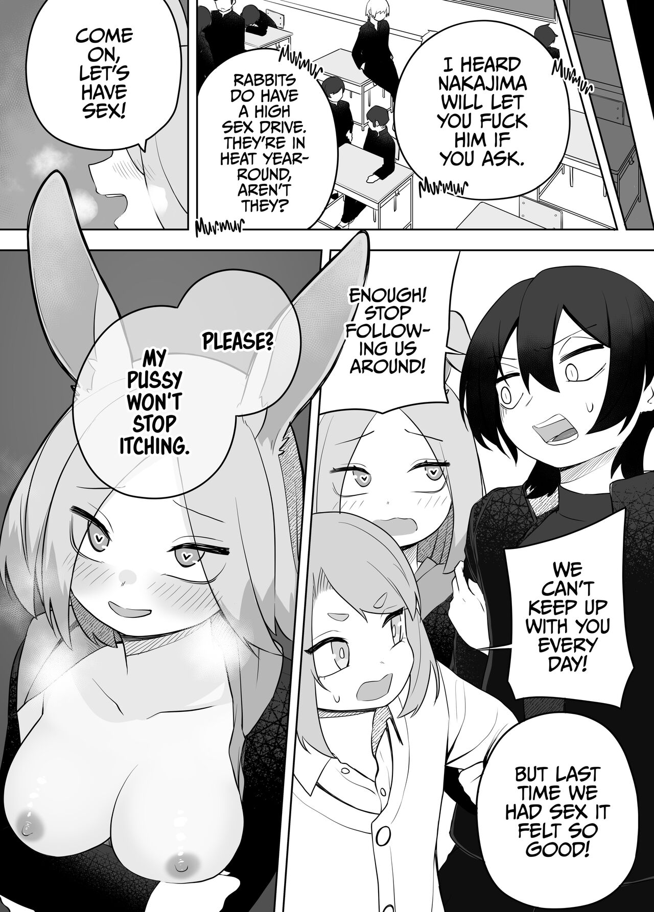 [Amuai Okashi Seisakusho (Kaiware Daikon, Ahoge Kinoko)]Kemokko-ka Appli | Furrification App[English] {2d-market.com} [Decensored] [Digital] Page 32