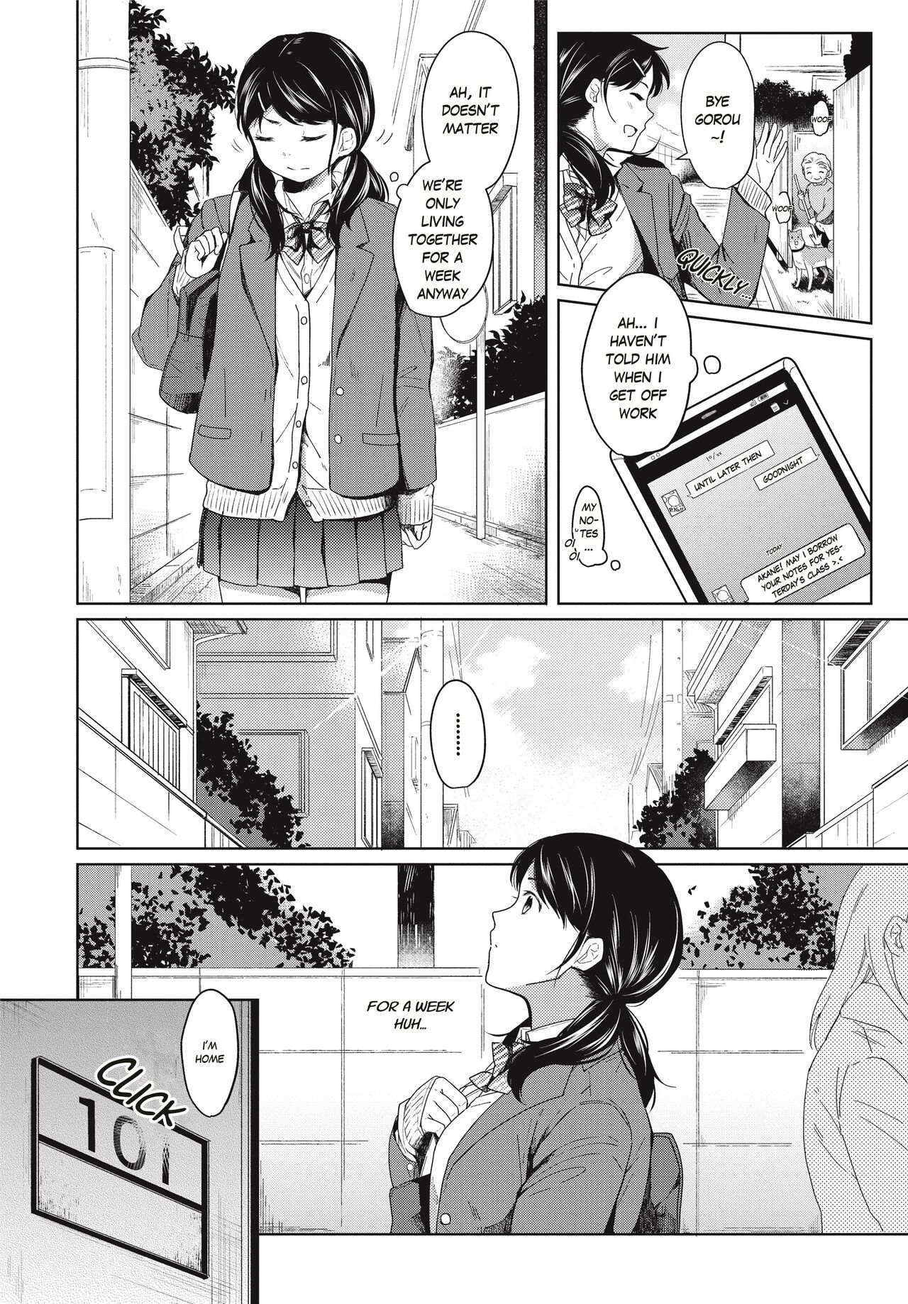 [Fumitsuki Sou]1 Room Apartment + Highschool Girl Suddenly Living Together? Close Contact!? First Sex!!? Ch.1-4[English] [Project-H] [Decensored] [Ongoing] Page 29