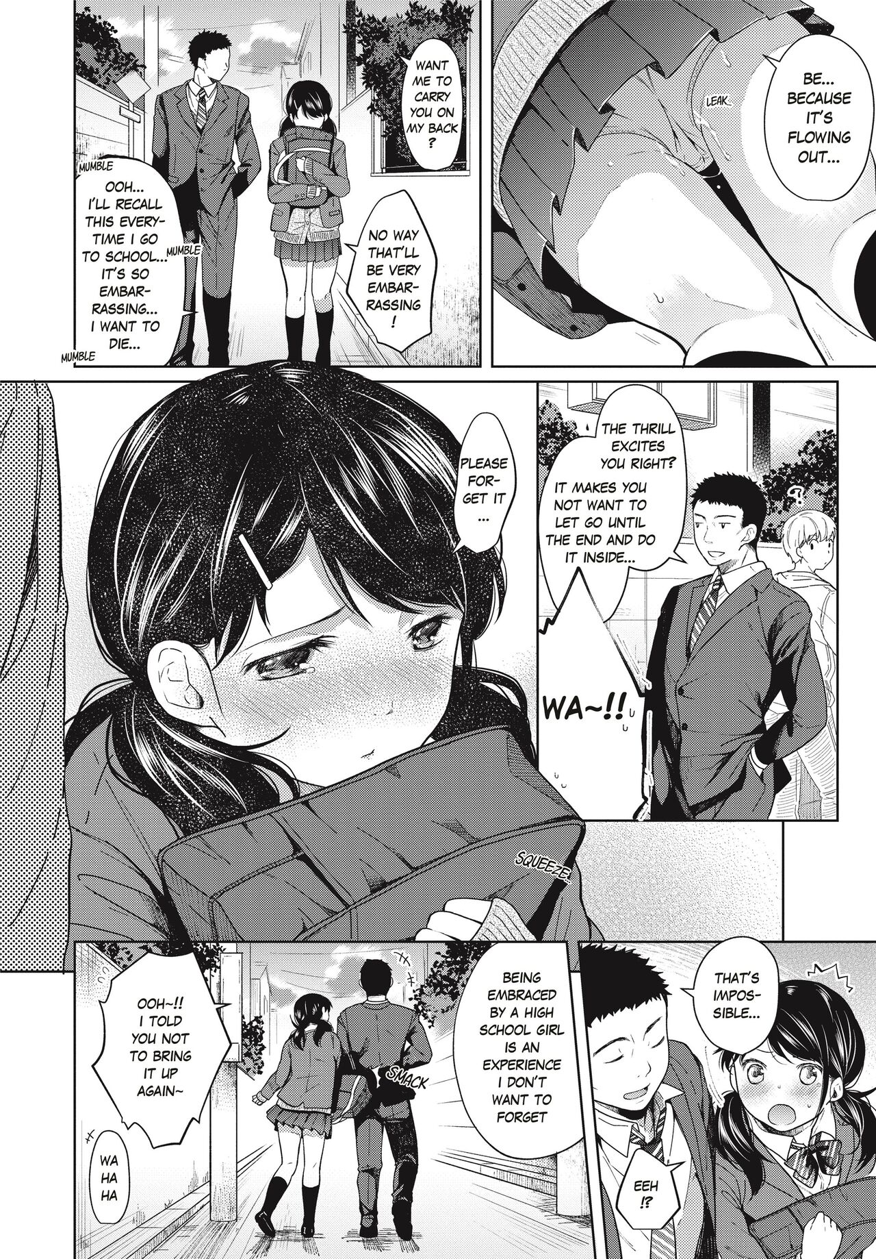 [Fumitsuki Sou]1 Room Apartment + Highschool Girl Suddenly Living Together? Close Contact!? First Sex!!? Ch.1-4[English] [Project-H] [Decensored] [Ongoing] Page 51