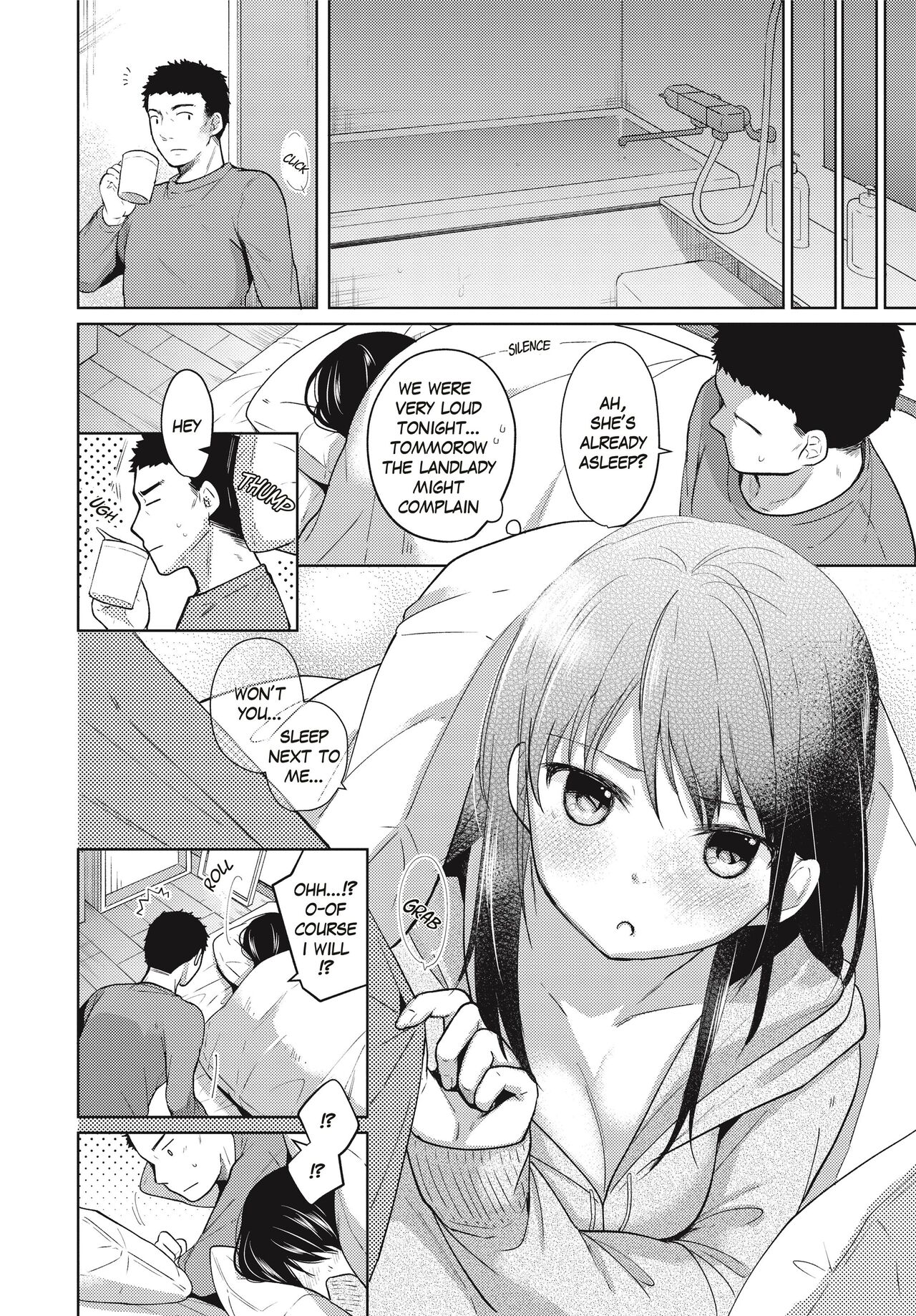 [Fumitsuki Sou]1 Room Apartment + Highschool Girl Suddenly Living Together? Close Contact!? First Sex!!? Ch.1-4[English] [Project-H] [Decensored] [Ongoing] Page 77