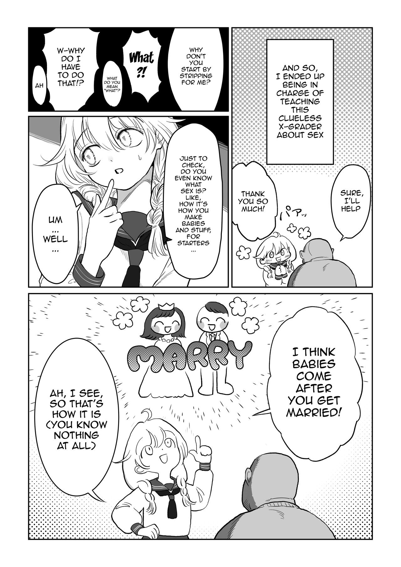 [Nanahara Mitsuru]Oji-san ga Muchikko ni Ecchi na Koto o Oshieru Hanashi. Jou | An Old Man Teaching An Ignorant Girl All About Sex - First Part[English] {Doujins.com} Page 15
