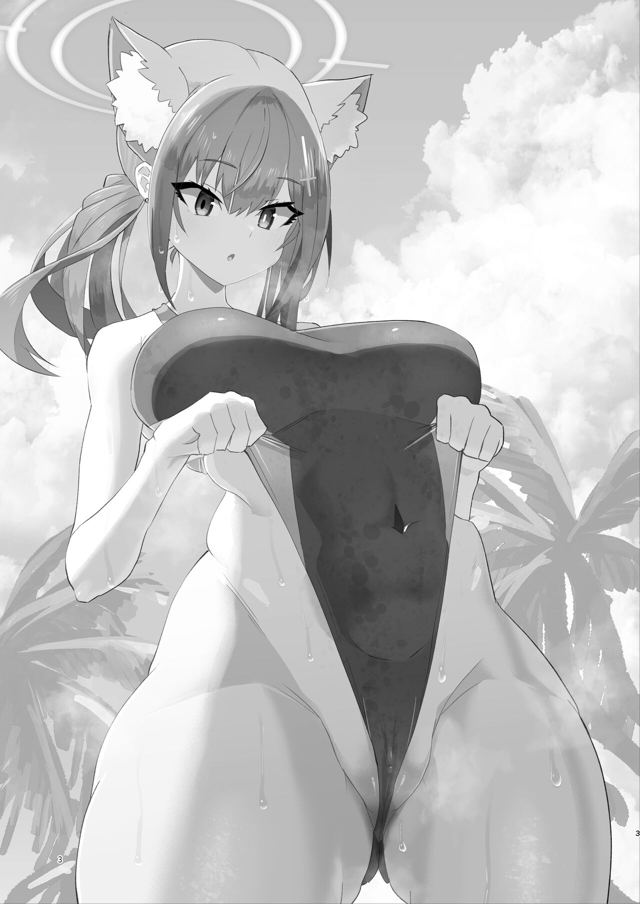[Ofuro Haitta Erai (Milli)]Sensei. Motto Chikaku de Mite | Sensei, Please Look At Me Closer(Blue Archive) [English] {Doujins.com} [Digital] Page 3