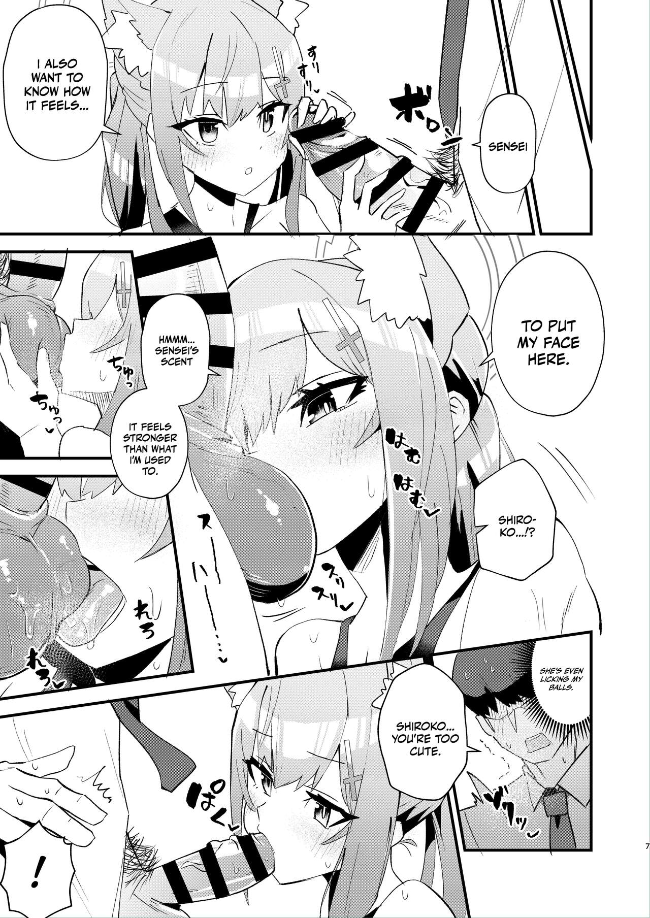 [Ofuro Haitta Erai (Milli)]Sensei. Motto Chikaku de Mite | Sensei, Please Look At Me Closer(Blue Archive) [English] {Doujins.com} [Digital] Page 7