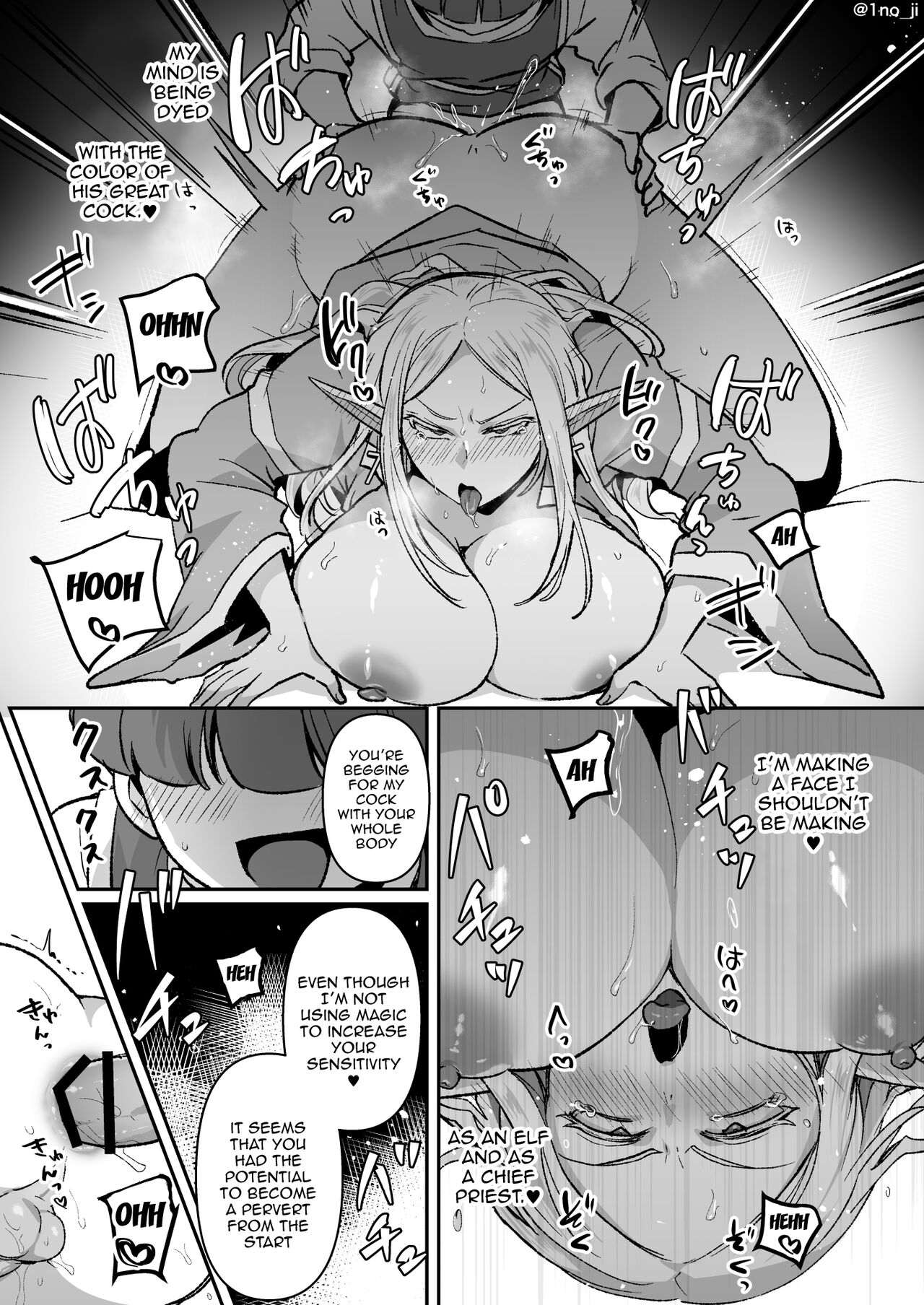 [Ichino Miruku]Warui Elf o Shemale ni Shite Kaishin saseru Hanashi | Making An Evil Elf Repent by Turning Her Into a Shemale with Magic[English] {Doujins.com} Page 20