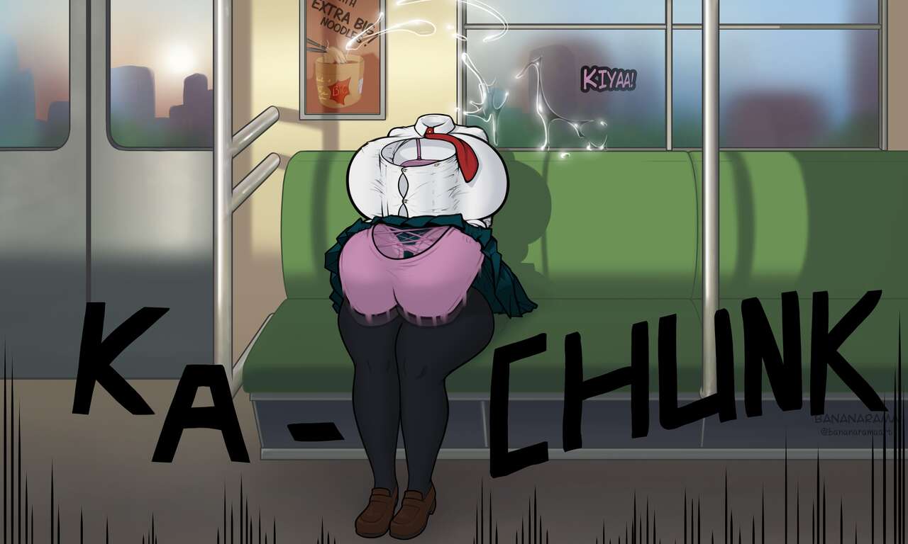 My Futa Academia: Toru On The Train[Bananarama] Page 3